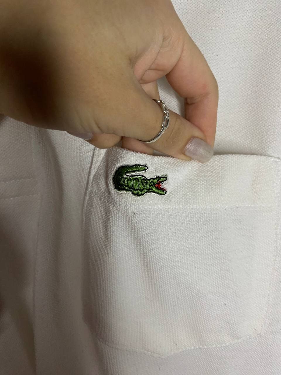 Lacoste MENS Vintage lacoste chemise polo t shirt STREETWEAR Size US XL / EU 56 / 4 - 3 Thumbnail