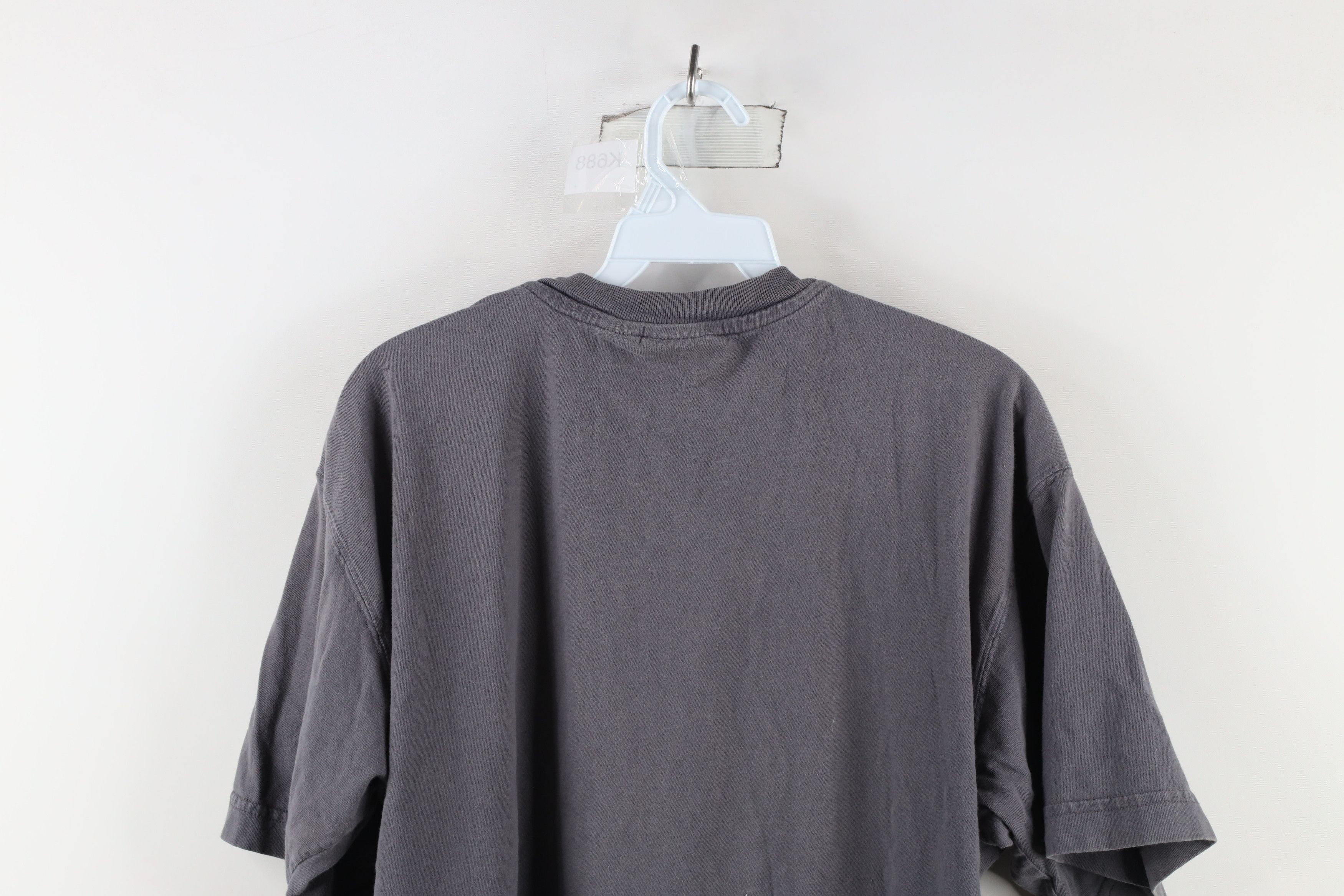 Vintage Vintage 90s Streetwear Short Sleeve T-Shirt Gray Cotton Size US M / EU 48-50 / 2 - 8 Thumbnail