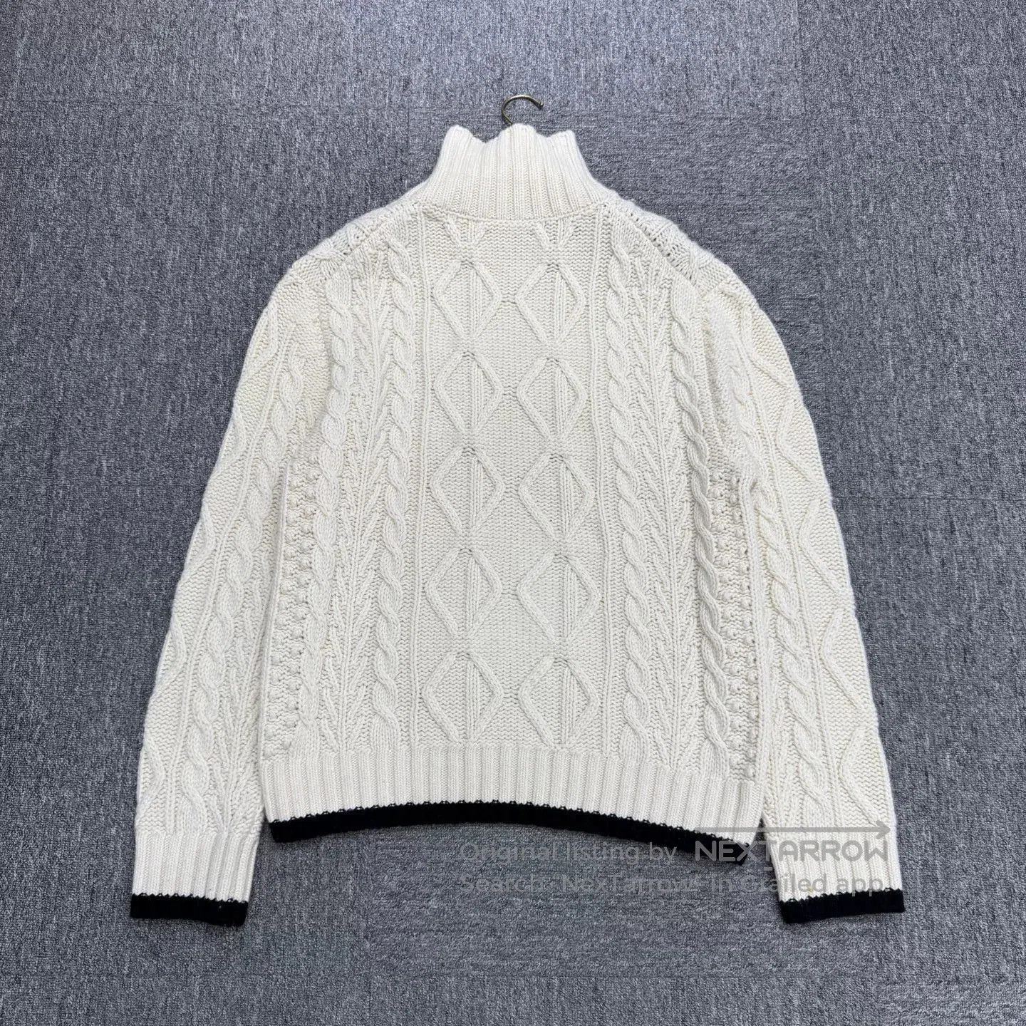 Dior Dior Cable Knit Wool Sweater. Size US L / EU 52-54 / 3 - 5 Thumbnail