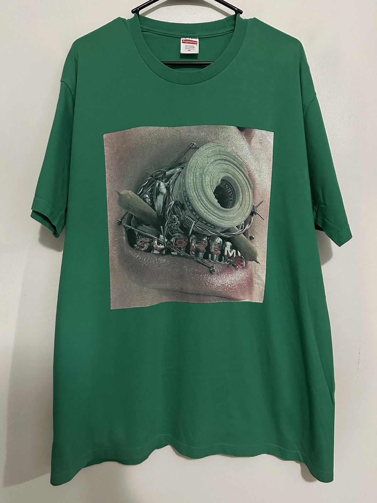 Supreme Supreme Braces Tee Size US XL / EU 56 / 4 - 1 Thumbnail