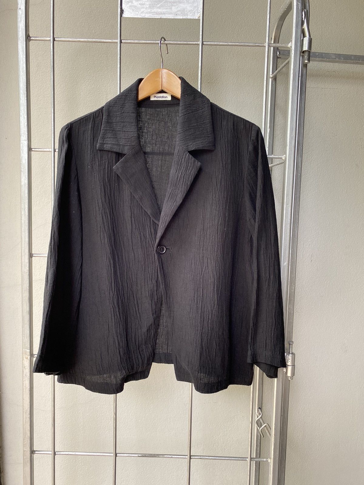 Issey Miyake Plantation pleated black jacket Size ONE SIZE - 3 Thumbnail