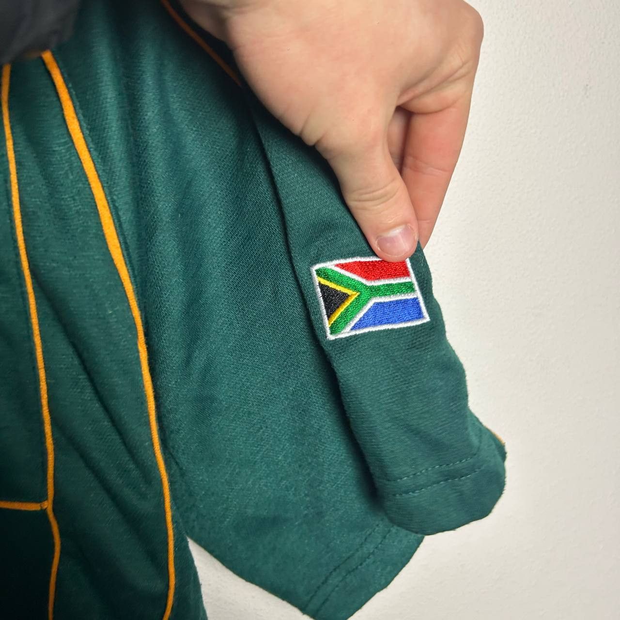 Canterbury of New Zealand Vintage Canterbury South Africa 90s rugby sport jersey Size US L / EU 52-54 / 3 - 4 Thumbnail