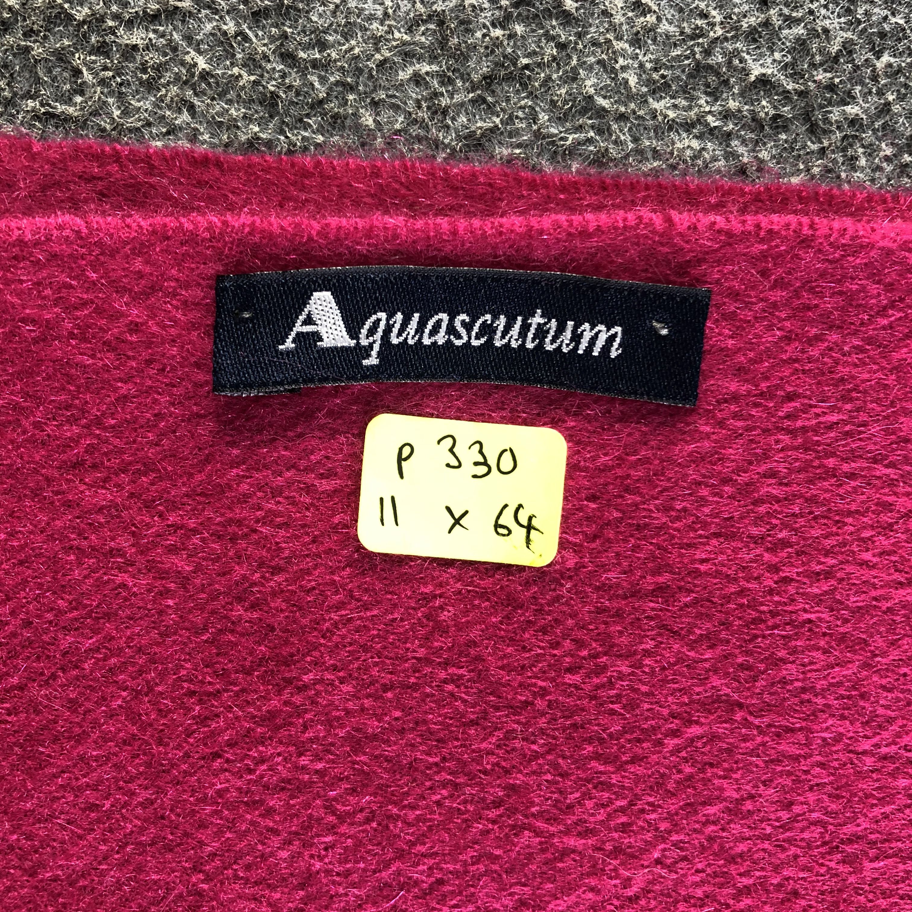 Aquascutum Aquasqutum Cashmere Scarf / Muffler / Neckwear Size ONE SIZE - 6 Thumbnail