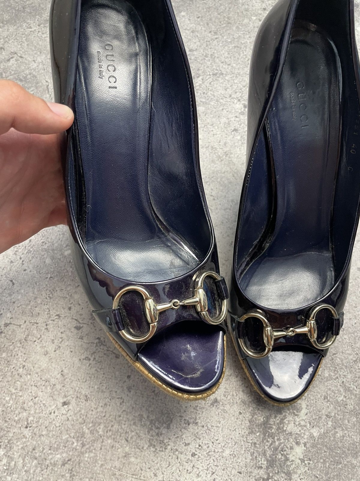 Gucci Gucci dark purple Heels Size US 10 / IT 40 - 4 Thumbnail