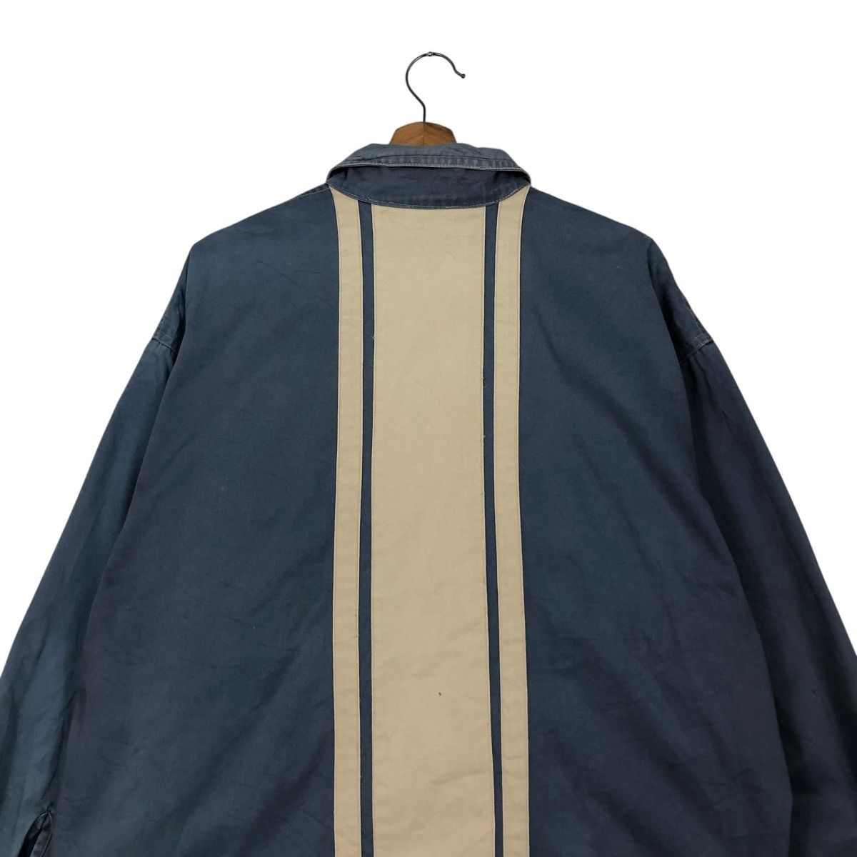 Vintage 🔥VINTAGE BOMBER JACKET BLANKET TARTAN BROWN ISSEY MIYAKE Size US L / EU 52-54 / 3 - 12 Thumbnail