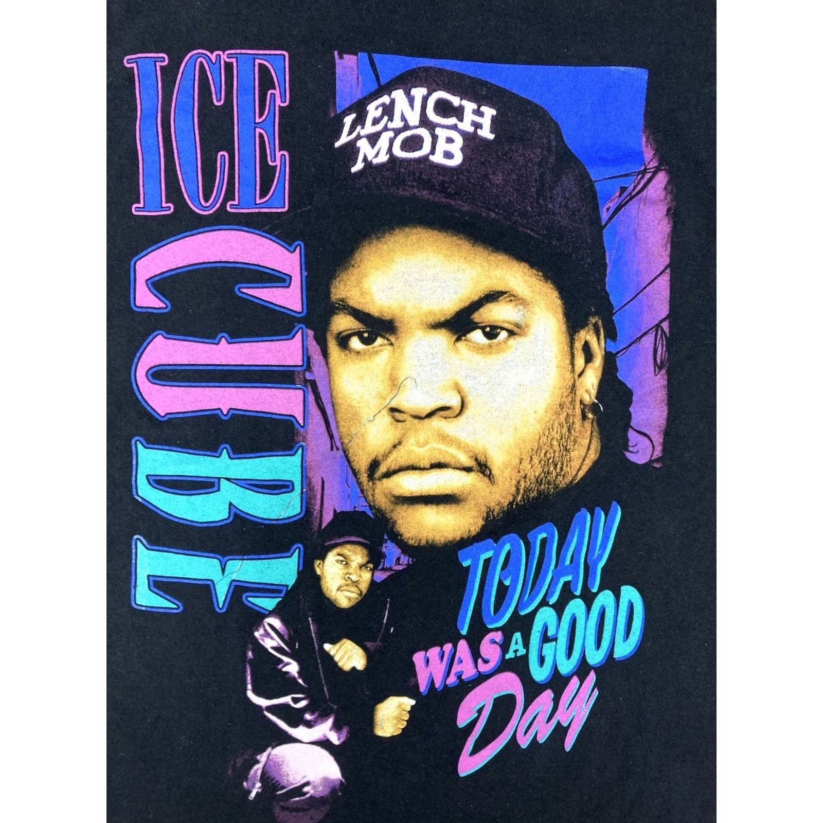 Vintage Ice Cube Today Was A Good Day Graphic T-shirt Women Small Long Sleeve Rap Music Size S / US 4 / IT 40 - 2 Thumbnail