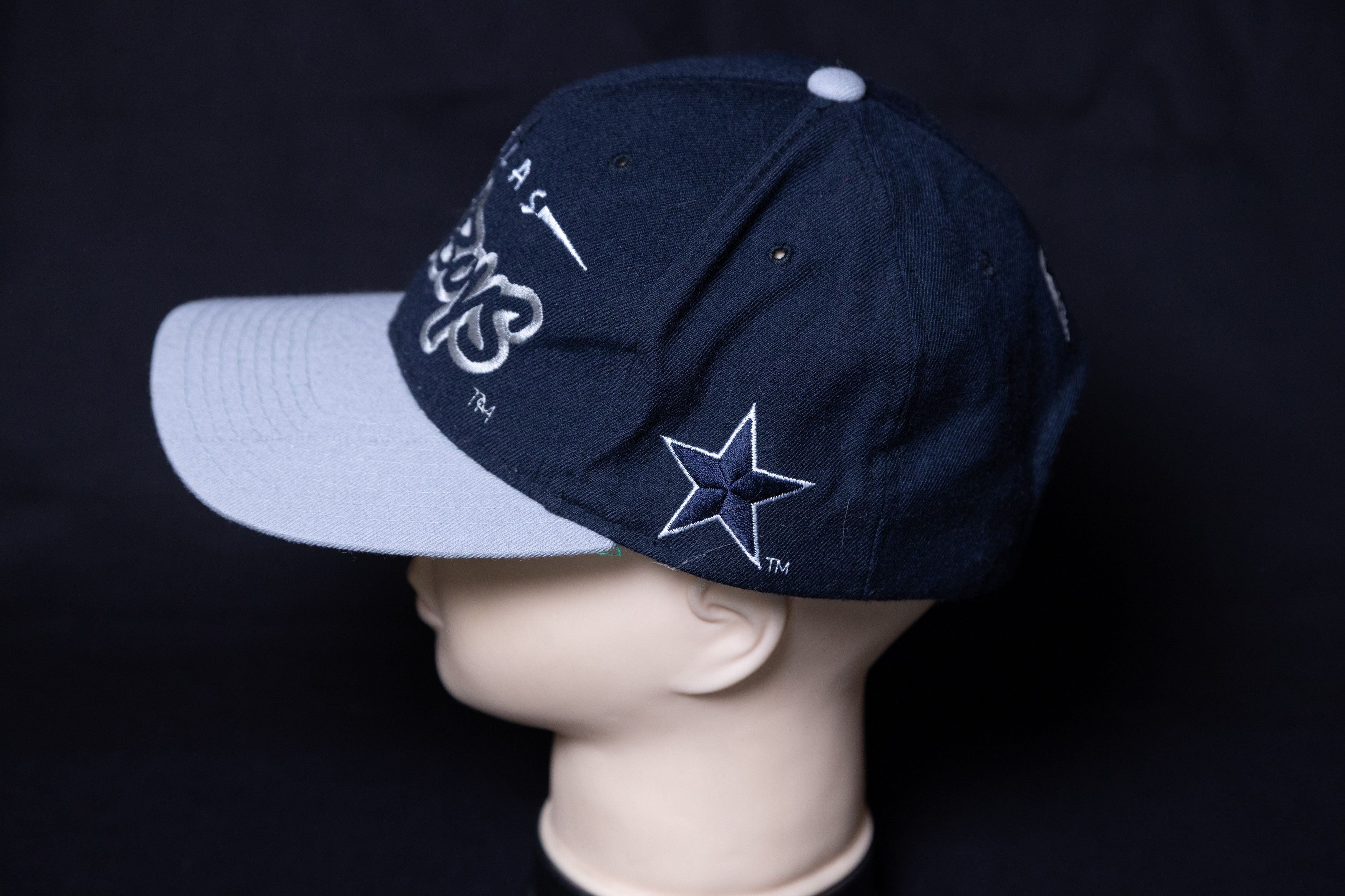 NHL Vintage 90s Starter Dallas Cowboys Shockwave Snapback Hat Size ONE SIZE - 3 Thumbnail