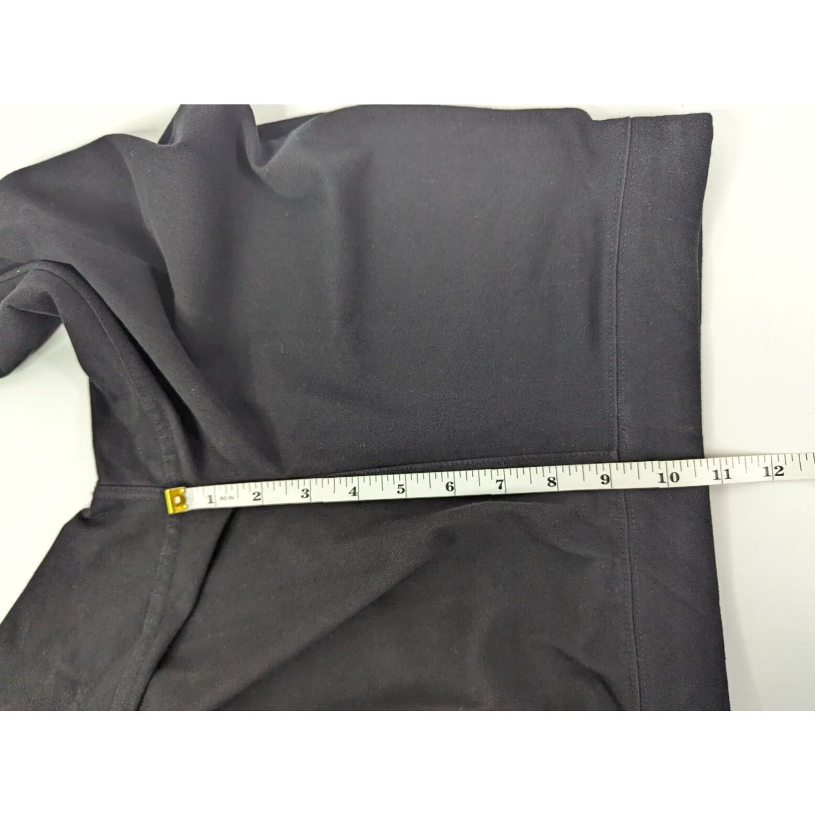 Vintage Susan Graver Black Stretch Cropped Pants Women's Size Small #A234324 Size 28" / US 6 / IT 42 - 7 Thumbnail