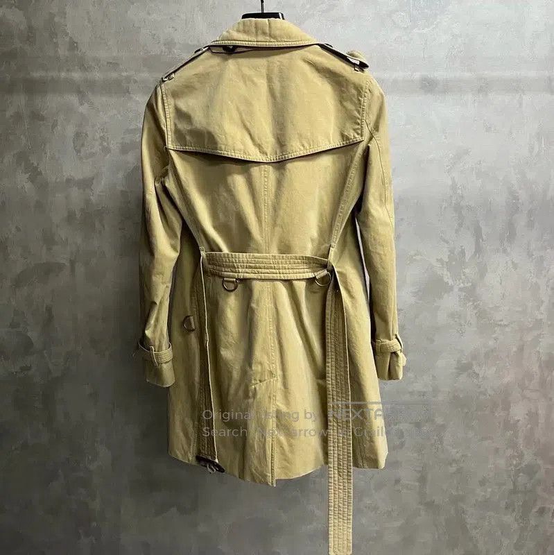 Burberry Burberry Khaki Cotton Men's Trench Coat. Size US XL / EU 56 / 4 - 2 Thumbnail
