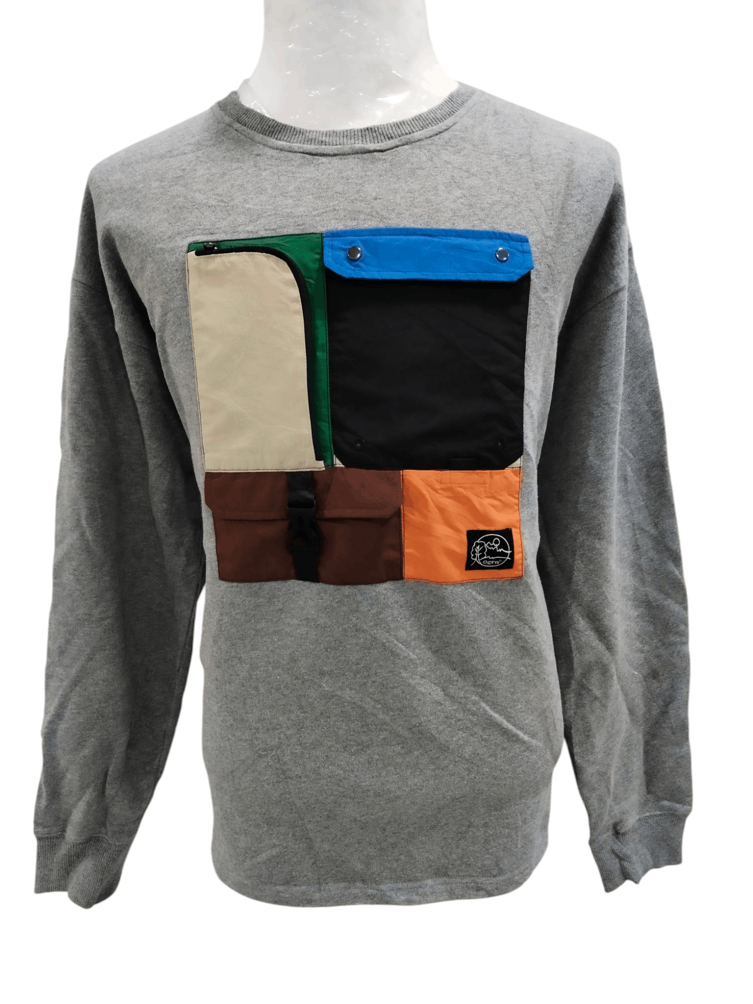 Hysteric Glamour × Japanese Brand × Yohji Yamamoto Rare Colourful Multipocket Yohji Yamamoto Style Sweatshirt Size US XL / EU 56 / 4 - 1 Thumbnail
