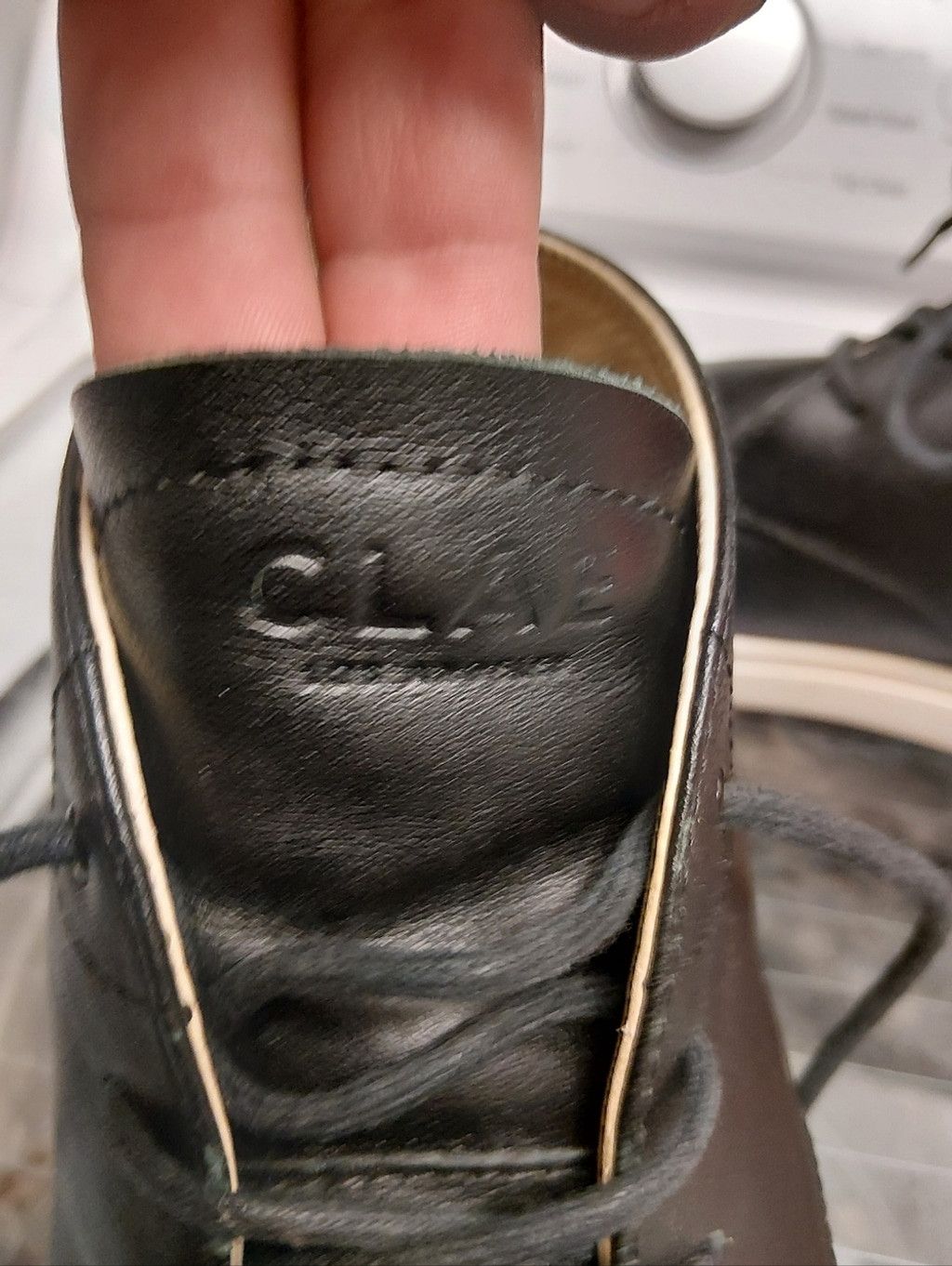 CLAE Clae Black Leather Chukka Boots with Cream Sole Size US 10.5 / EU 43-44 - 8 Thumbnail