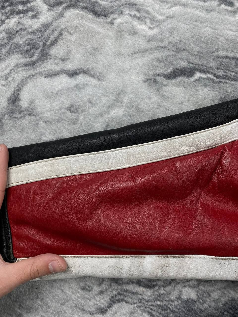 Ferrari Vintage Ferrari Racing Leather Jacket F1 Big Logo Men Size US XL / EU 56 / 4 - 20 Thumbnail