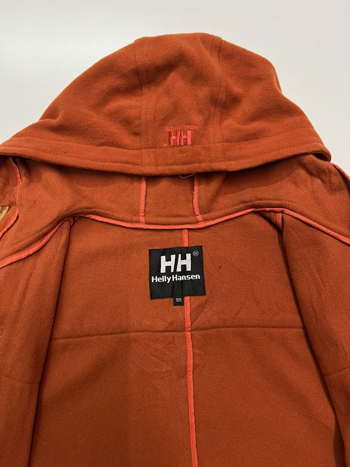Helly Hansen 🔥HELLY HANSEN DUFFLE COAT WITH HOODIE Size US L / EU 52-54 / 3 - 7 Thumbnail