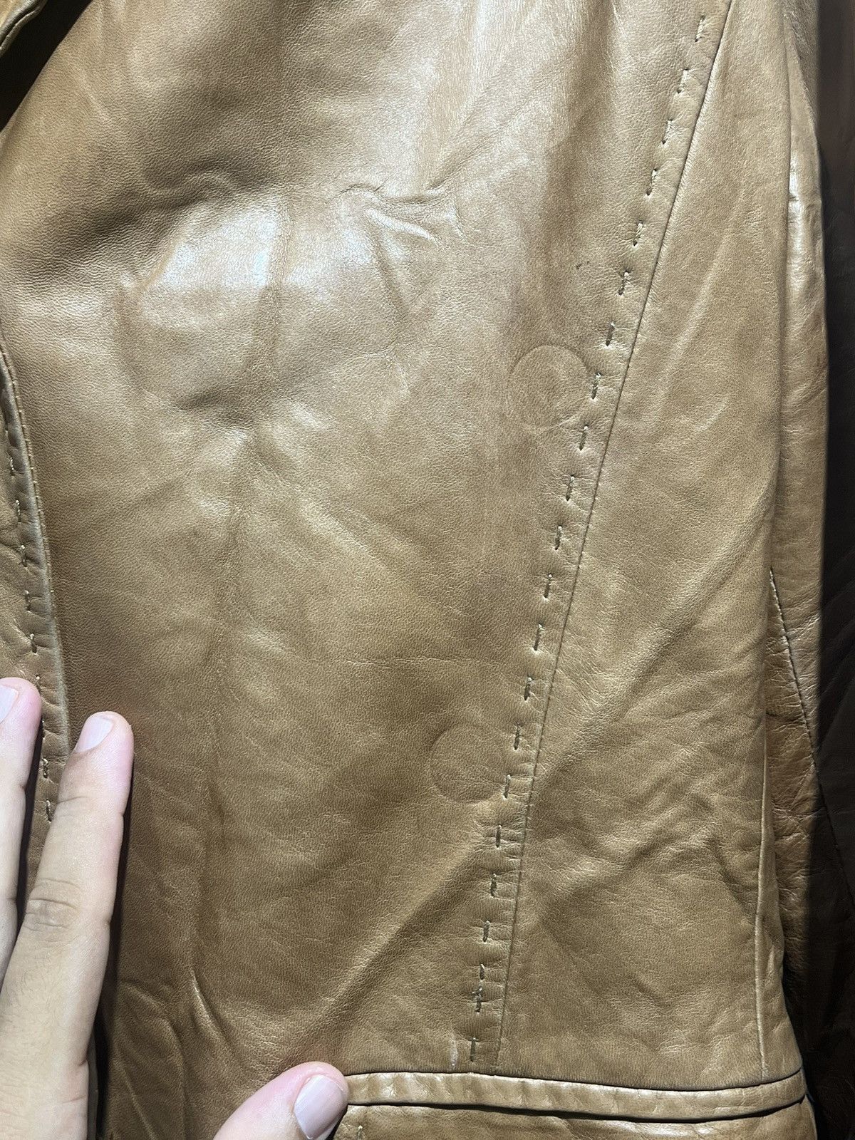 Loro Piana Vintage Loro Piana leather jacket Size M / US 6-8 / IT 42-44 - 8 Thumbnail