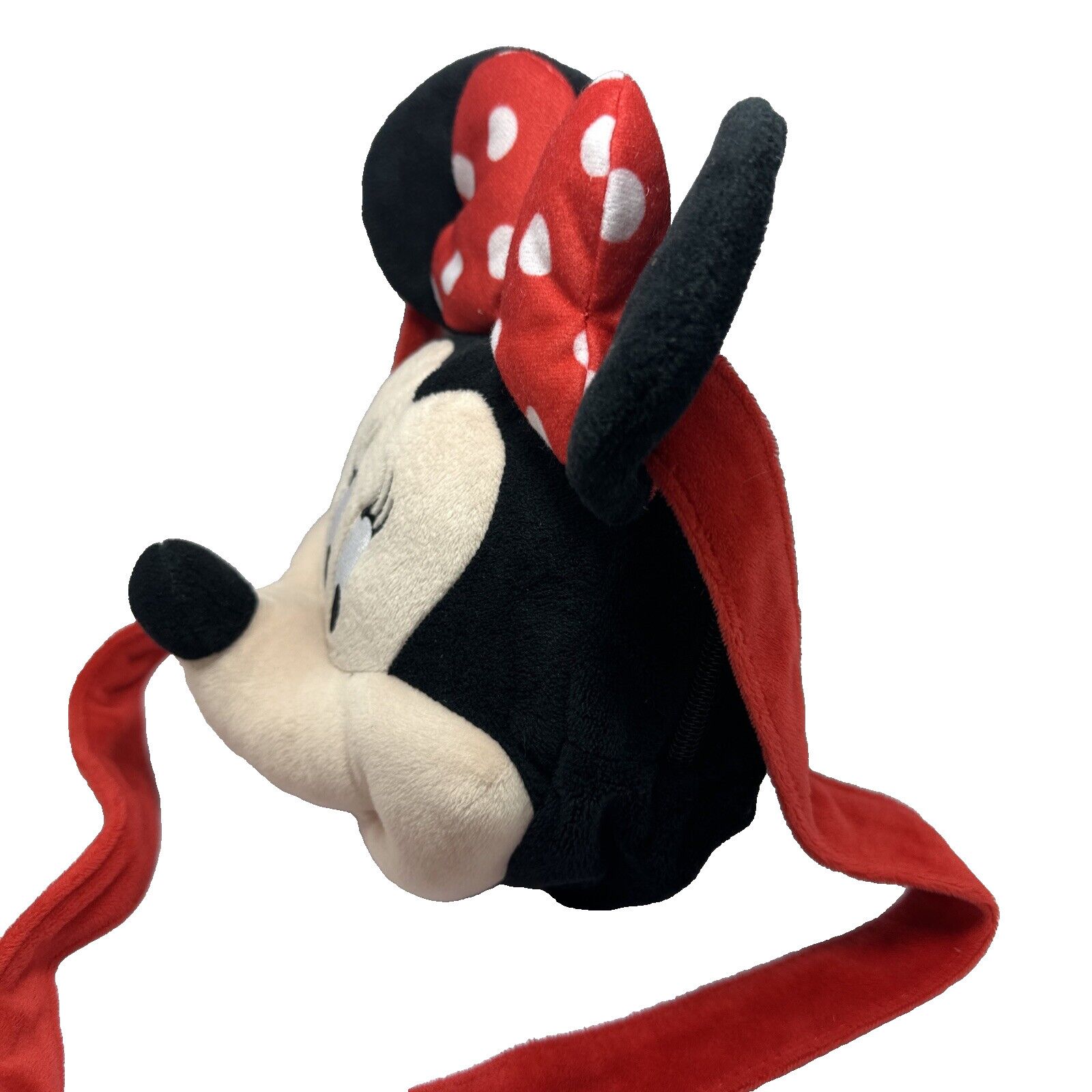 Disney Disney Classic Minnie Mouse Girls Plush Face Cross Body Bag Size ONE SIZE - 11 Thumbnail