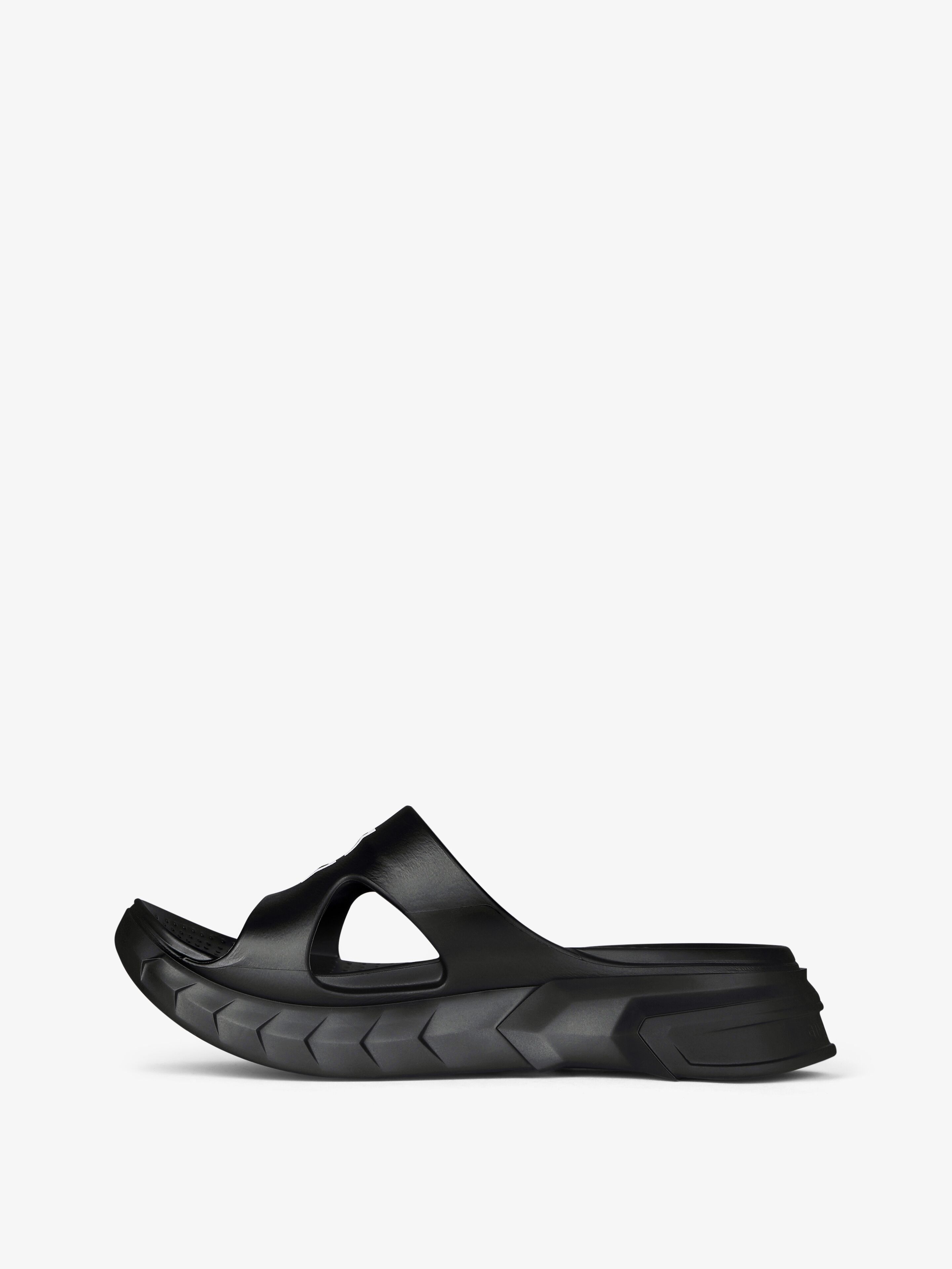 Givenchy o1w1db10925 Marshmallow Slider Sandals in Black Size US 8 / EU 41 - 3 Thumbnail