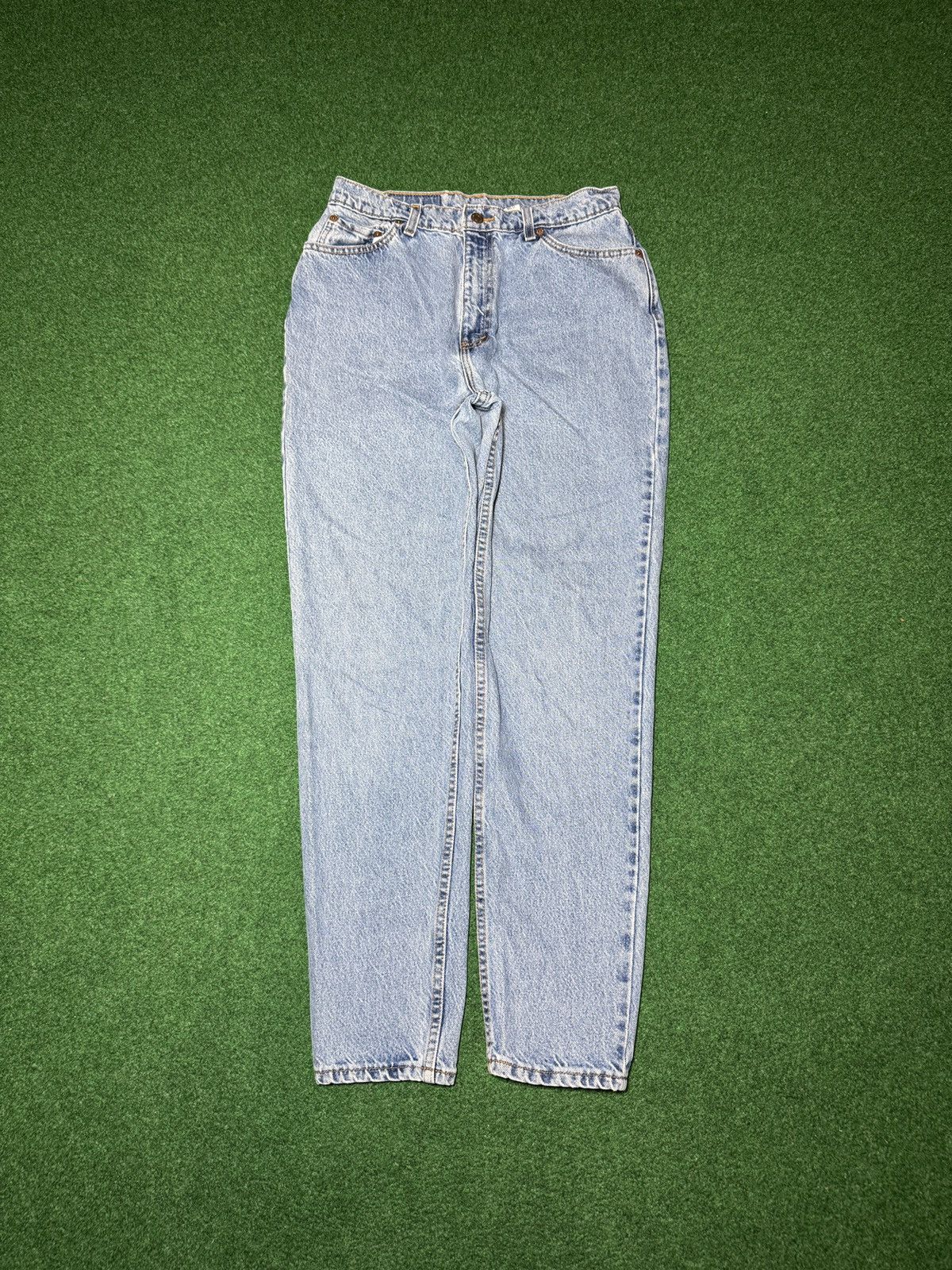 Levi's Vintage Clothing Levis 512 Womens 15 30x30 Light Wash Slim Tapered 90s Jeans Size 30" / US 8 / IT 44 - 3 Thumbnail