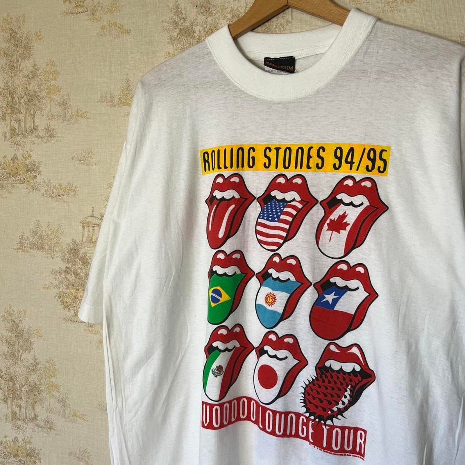 Brockum Vtg 1994 Rolling Stones Voodoo Lounge T-Shirt | Brockum XL Size US XL / EU 56 / 4 - 2 Thumbnail