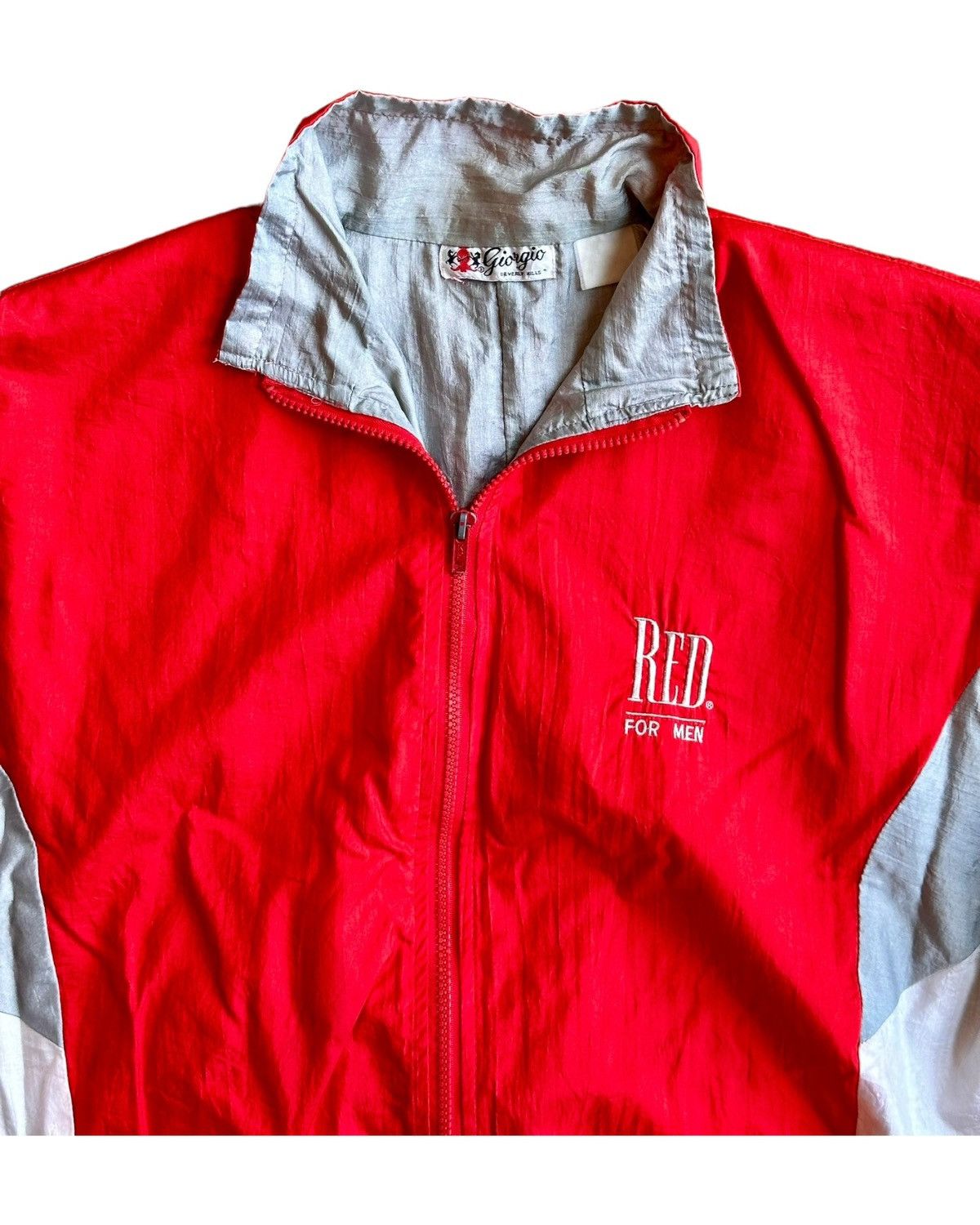 Giorgio Armani 1990s Giorgio Red For Men Light Jacket Size US L / EU 52-54 / 3 - 5 Thumbnail