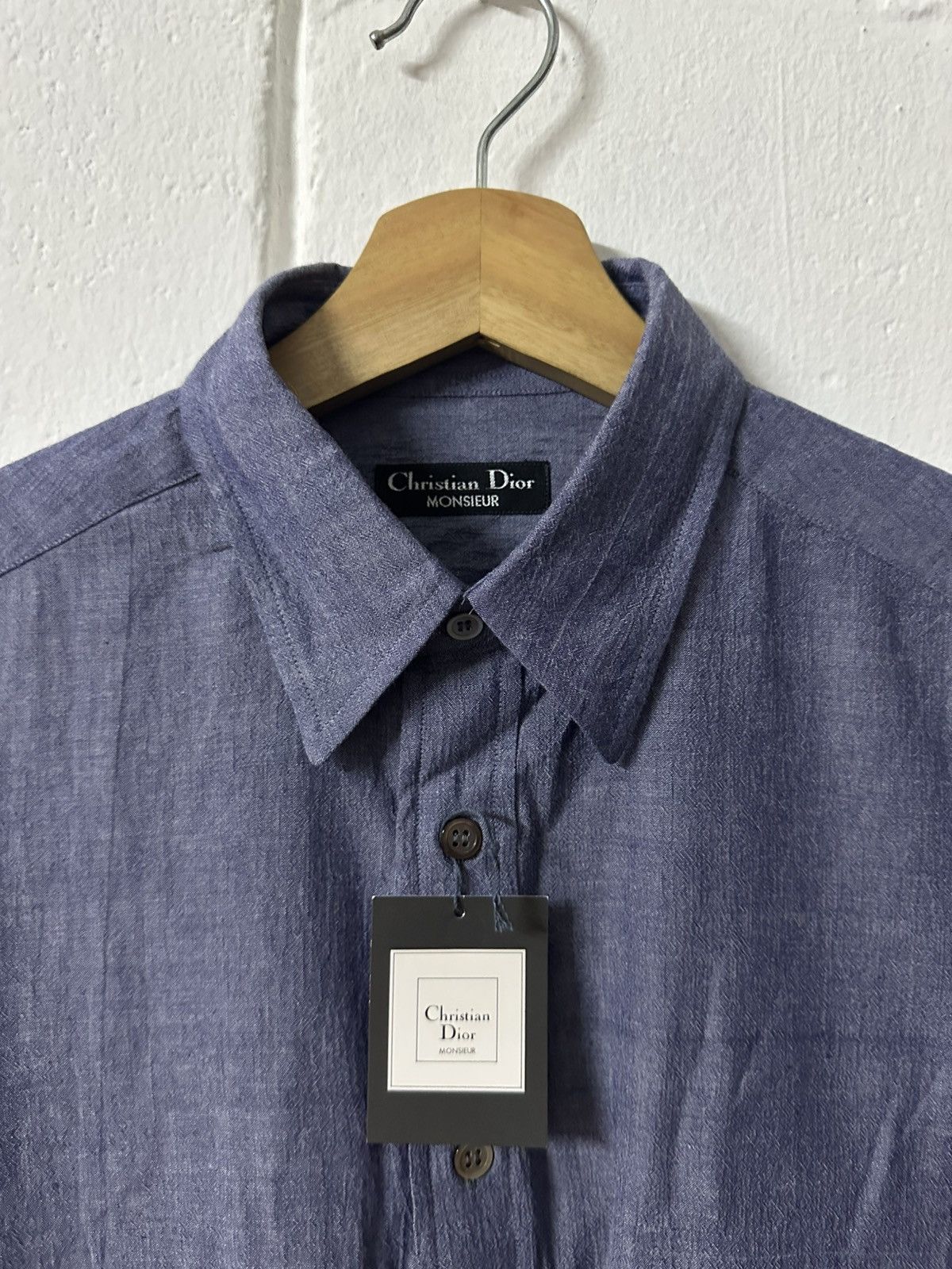Christian Dior Monsieur × Dior Christian Dior Monsieur Vintage Rayon Shirt New With Tag Size US M / EU 48-50 / 2 - 4 Thumbnail