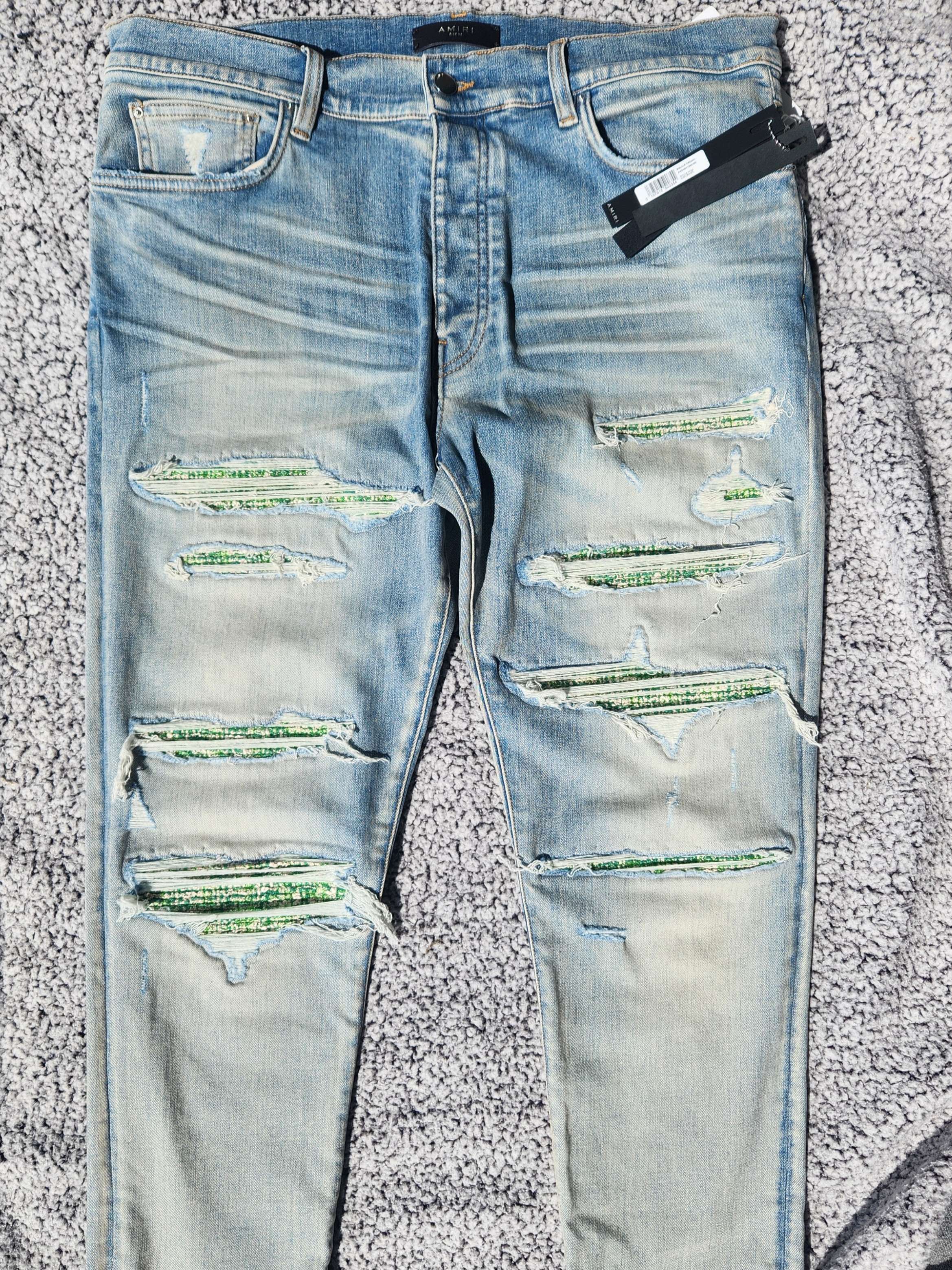 Amiri Amiri Boucle Thrasher Jeans Size US 36 / EU 52 - 2 Thumbnail