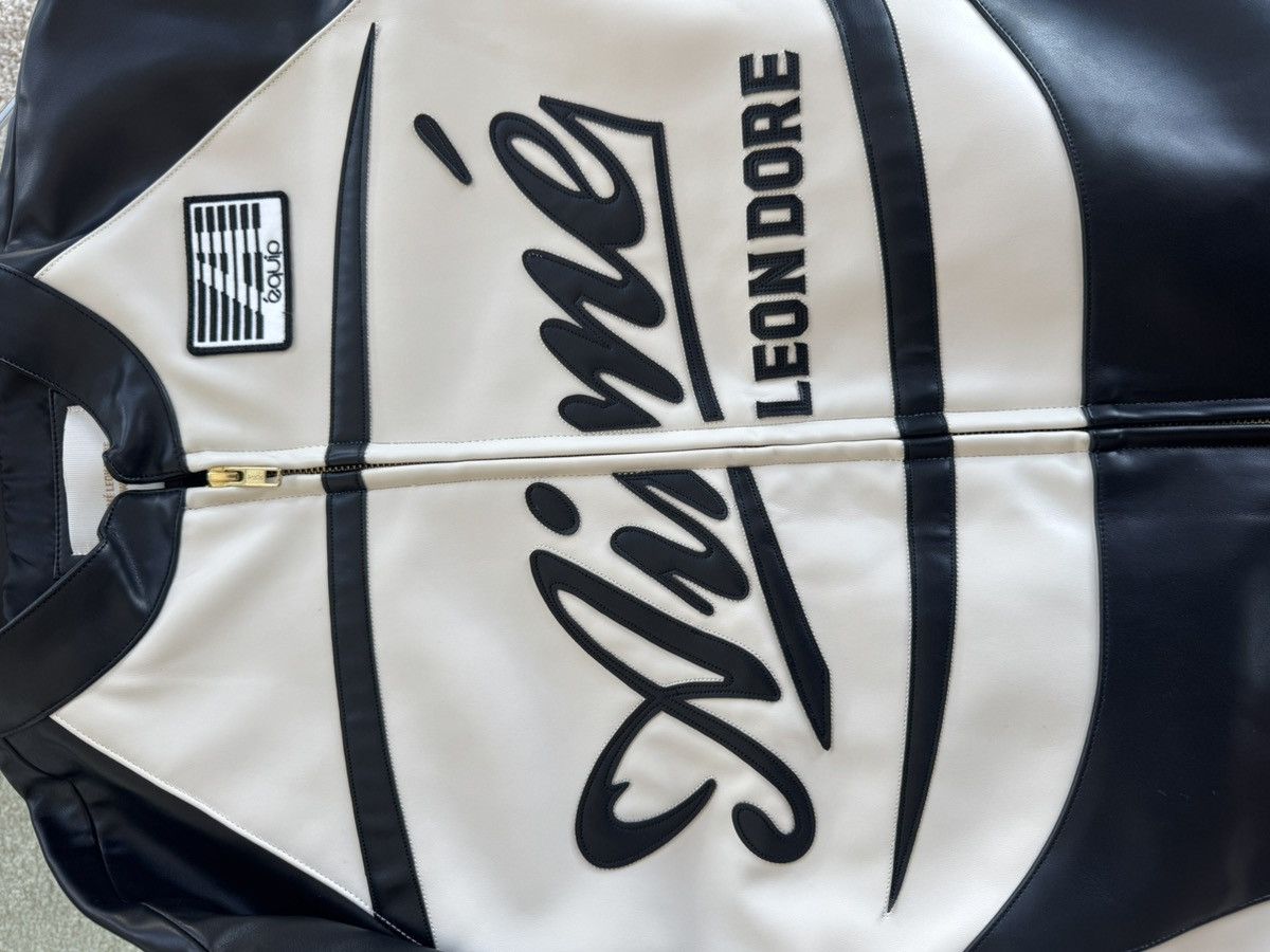 Aime Leon Dore Aime Leon Dore Leather Café Racer Jacket Size US S / EU 44-46 / 1 - 10 Thumbnail