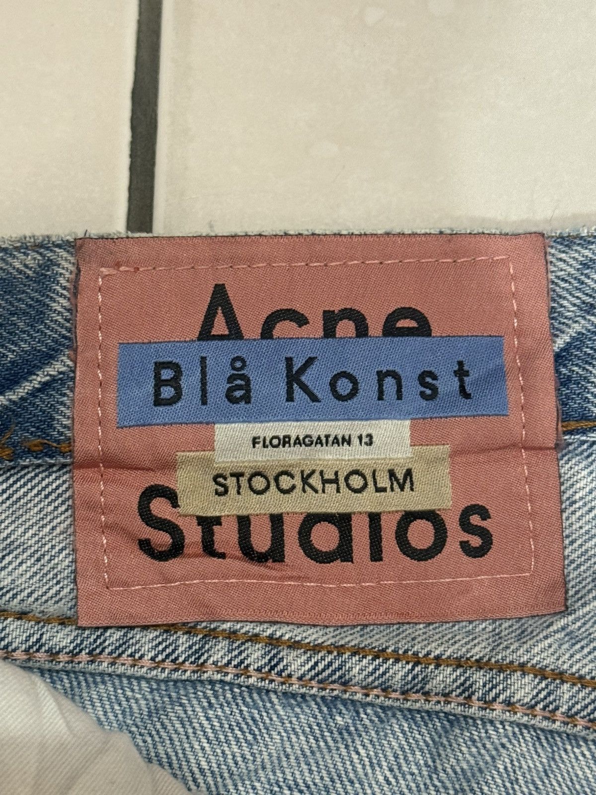 Acne Studios Acne Studios Blå Konst denim jeans Size US 34 / EU 50 - 3 Thumbnail