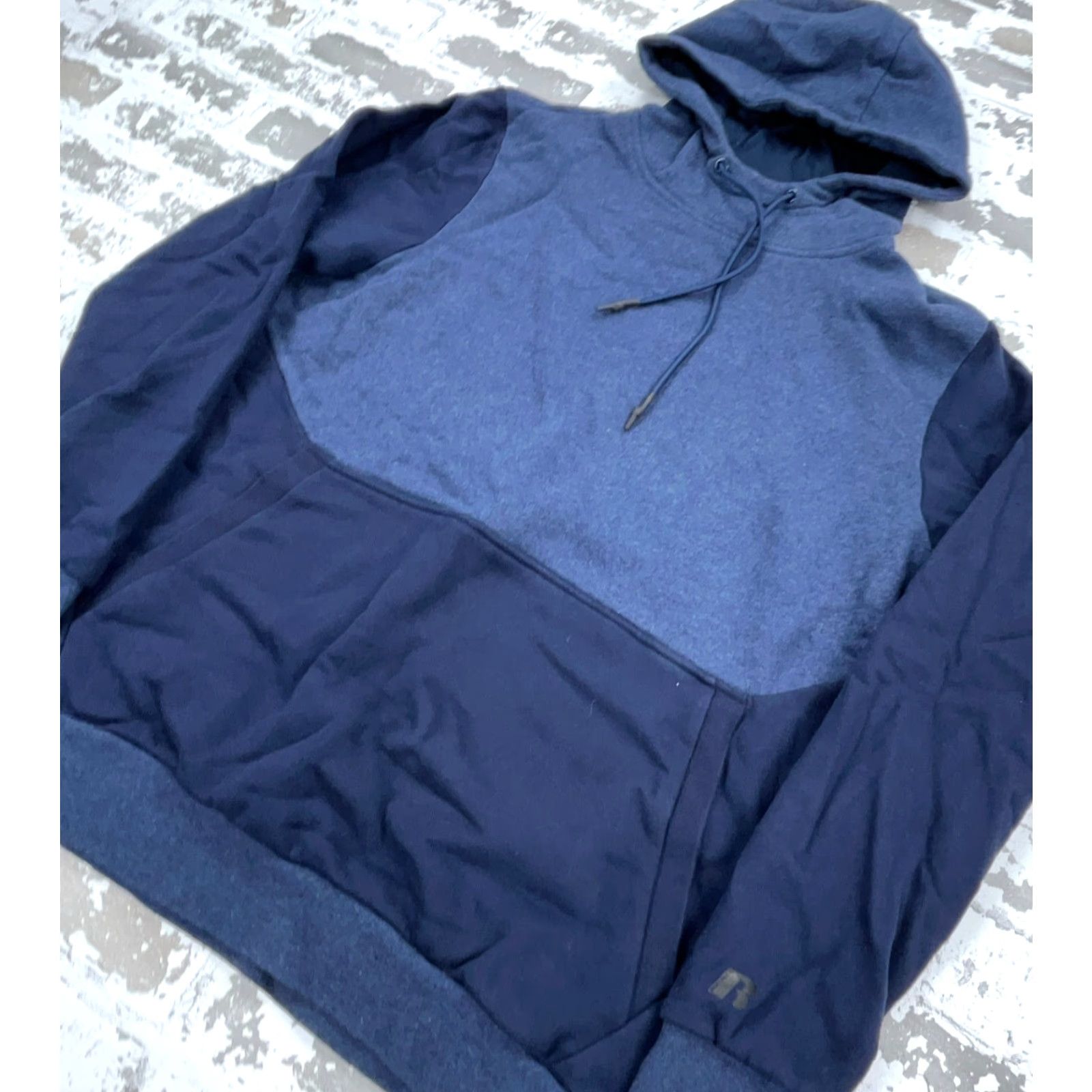Russell Athletic Russell Hoodie Men L Blue Sweatshirt Fleece Athletic Training Reg Size US L / EU 52-54 / 3 - 2 Thumbnail
