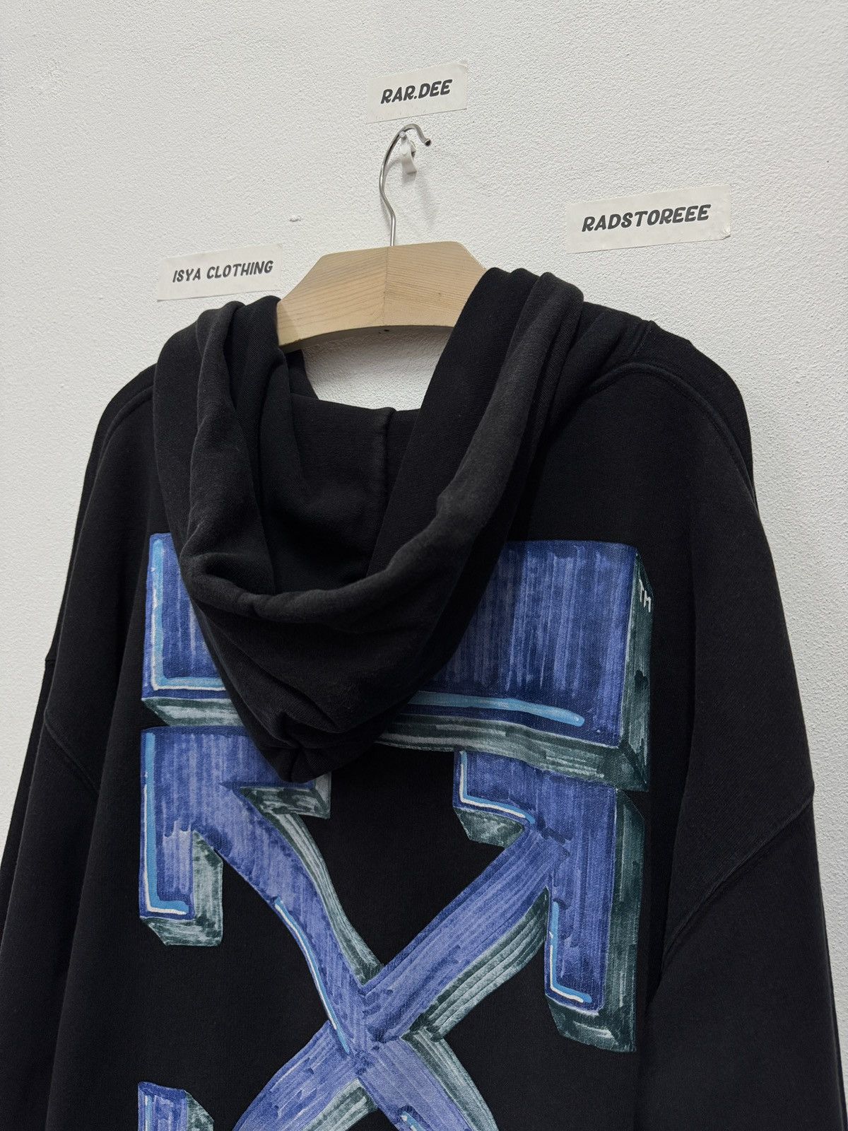 Off-White Off-White Oversize Fit Marker Arrows Hoodie Size US L / EU 52-54 / 3 - 2 Thumbnail