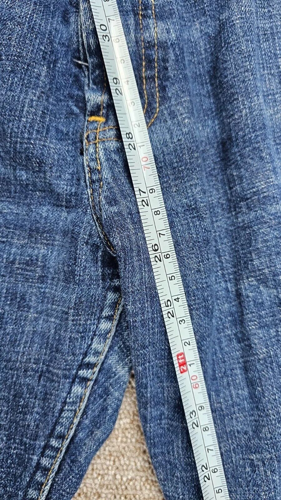 Levi's Vintage Clothing Vintage 80s Levi's 501 XX Jeans Made in USA Cropped W34 Size US 34 / EU 50 - 10 Thumbnail