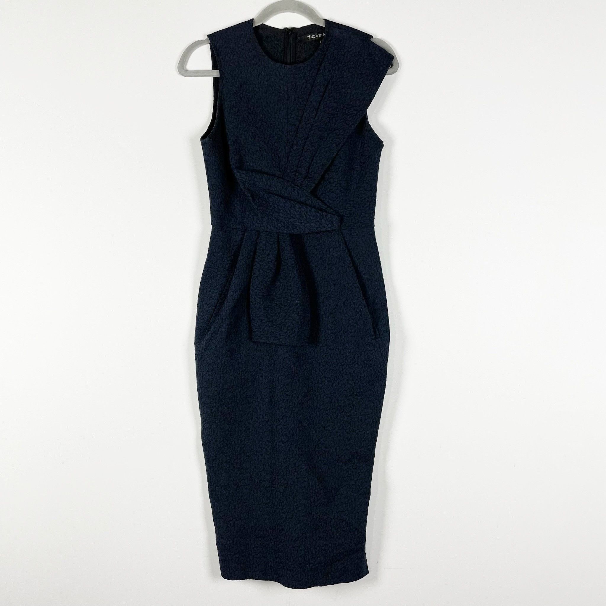 Timo Weiland Timo Weiland Cotton Blend Silk Lined Textured Size S / US 4 / IT 40 - 1 Thumbnail