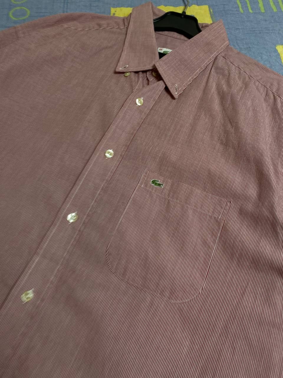 Lacoste Vintage Lacoste Button Up Shirts Y2K 00s Size US XXL / EU 58 / 5 - 2 Thumbnail