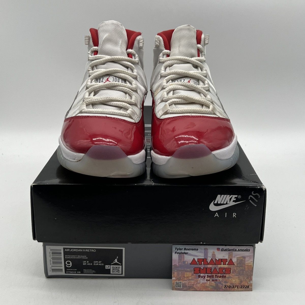 Jordan Brand Air Jordan 11 Cherry Size US 9 / EU 42 - 2 Thumbnail