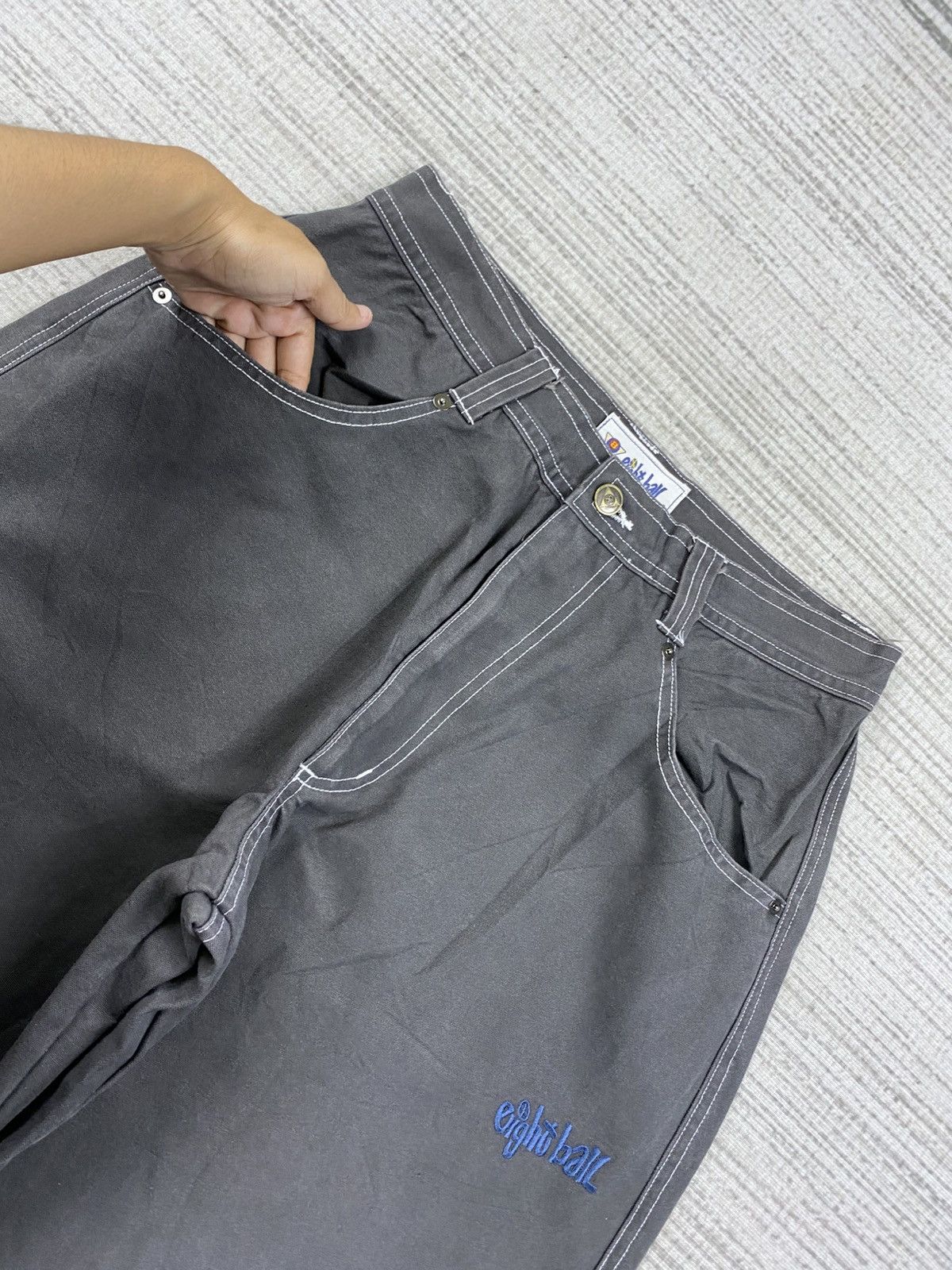 JNCO × Vintage Vintage JNCO Eight Ball Skater Baggy Pants Size US 29 - 10 Thumbnail
