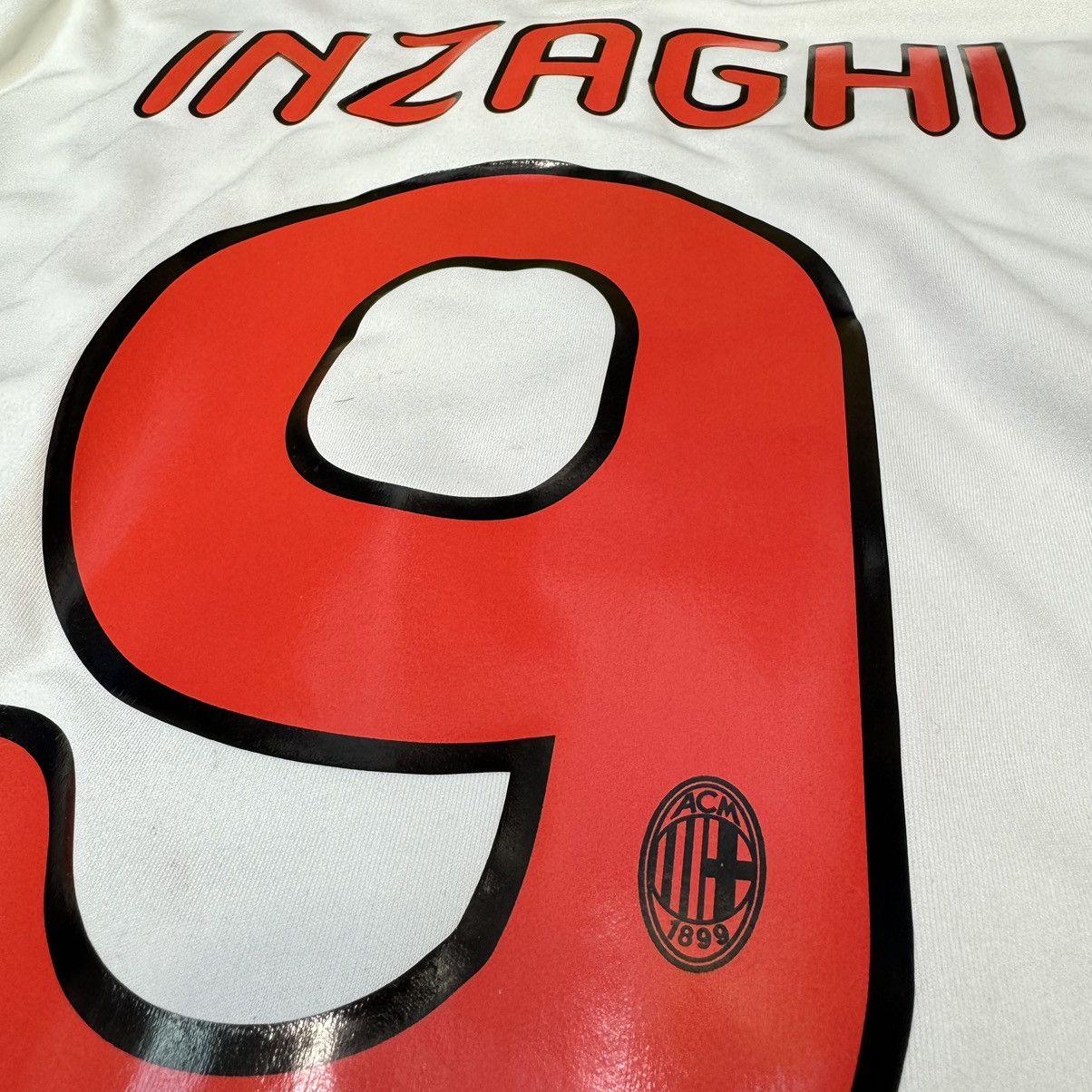 Adidas AC Milan 11/12 away shirt #9 Inzaghi Size US M / EU 48-50 / 2 - 10 Thumbnail