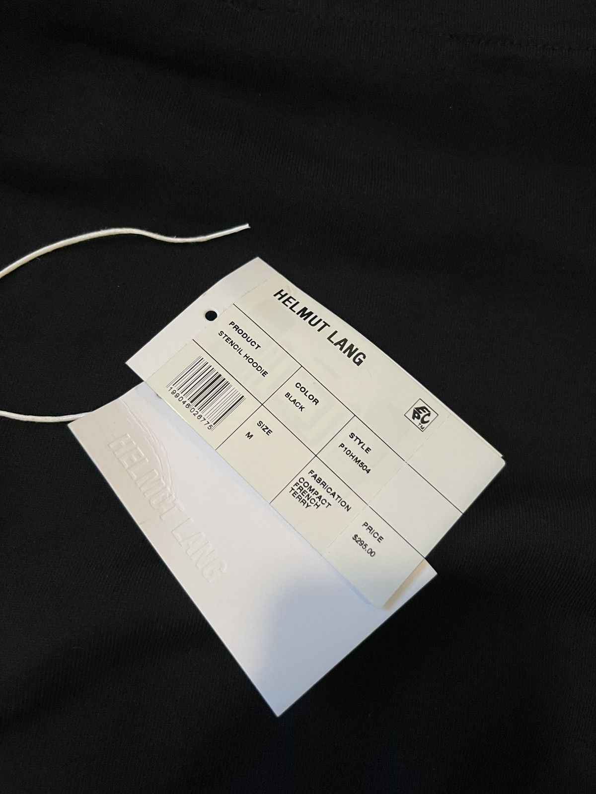 Helmut Lang Helmut Lang Stencil Logo Hoodie Size US M / EU 48-50 / 2 - 6 Thumbnail