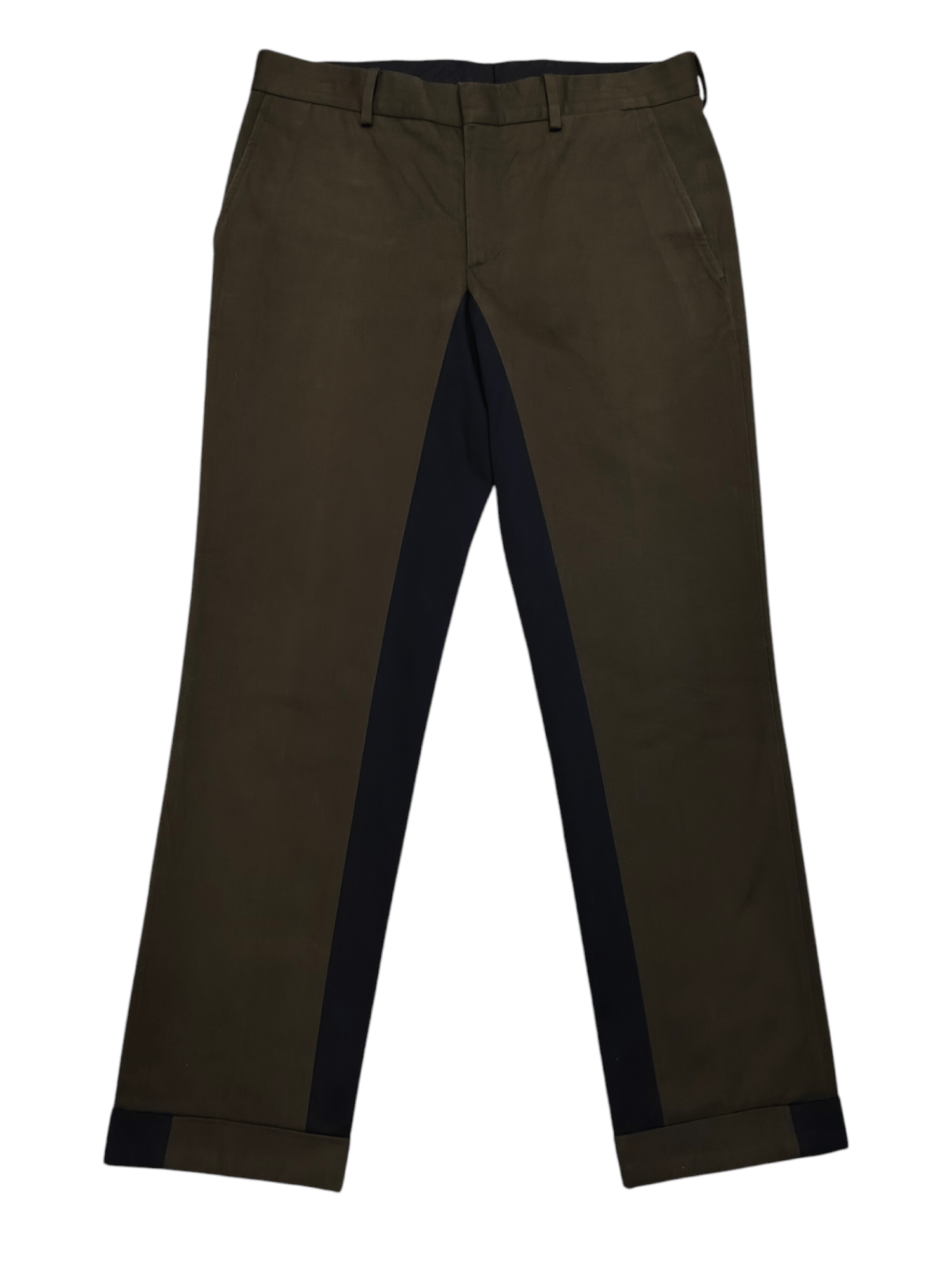 Hermes × Vintage GRAIL 🇫🇷 Vtg Hermes 2 Tone Trouser Size US 32 / EU 48 - 1 Thumbnail