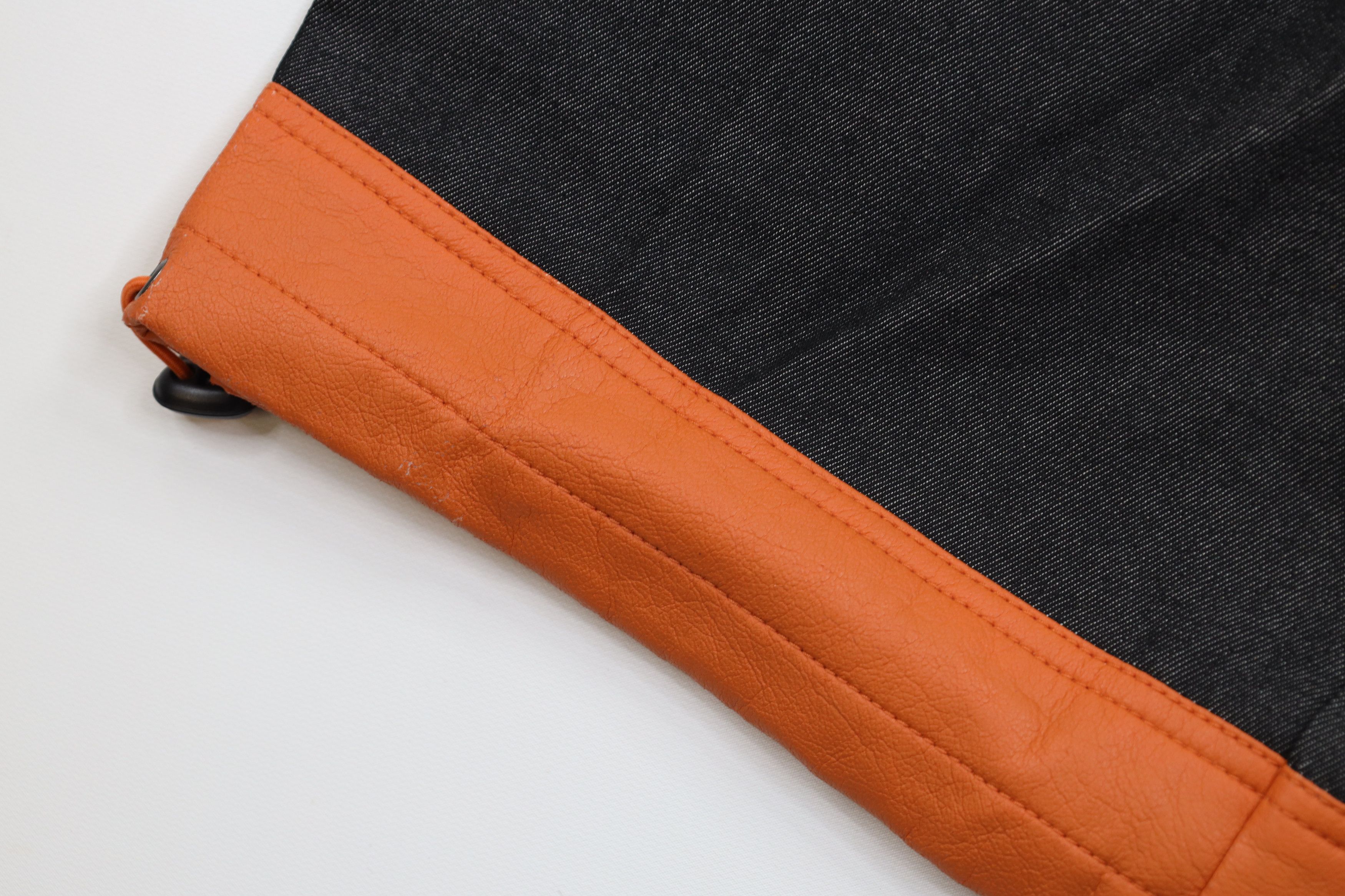 Vintage Deadstock Vintage 90s Streetwear Denim Cargo Shorts Black Size US 32 / EU 48 - 6 Thumbnail