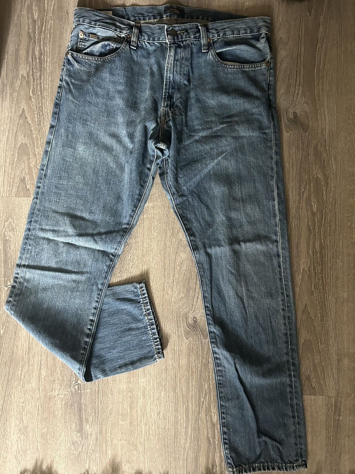 Polo Ralph Lauren × Ralph Lauren Polo Ralph Lauren men’s denim blue jeans Size US 34 / EU 50 - 2 Thumbnail