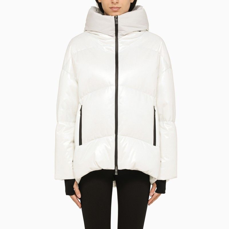 HERNO MONOGRAM DOWN JACKET Woman Chantilly