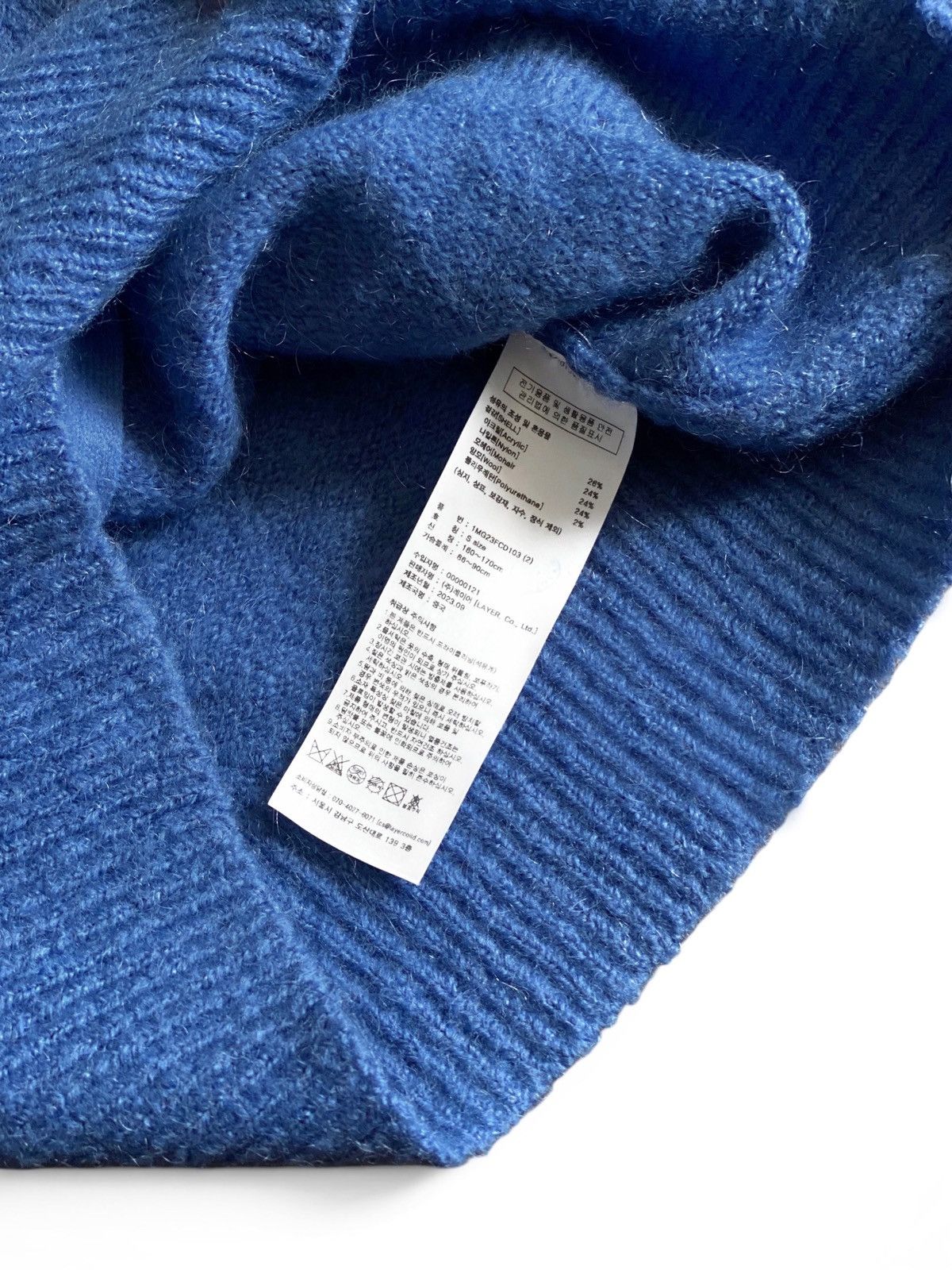 Marithe + Francois Girbaud Marithe + Francois Girbaud mohair wool blend knit crop cardi Size S / US 4 / IT 40 - 7 Thumbnail