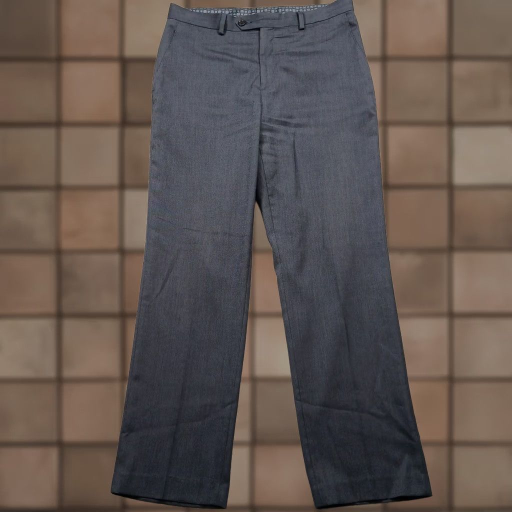 Vintage Michael Kors Pants Men Gray Straight Fit Stretch 32x30 Size US 32 / EU 48 - 1 Thumbnail