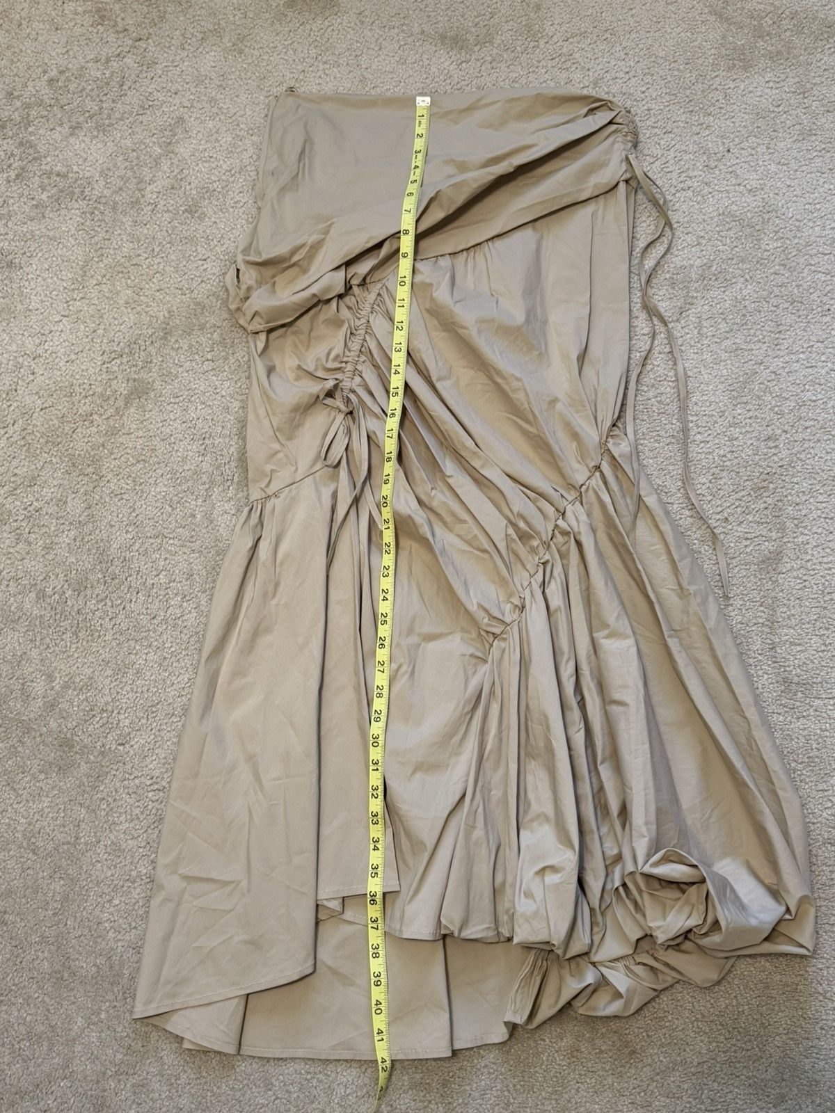 Other Urban Revivo Tan Strapless Flowy Sundress Size XXL NWT Size XXL / US 16-18 / IT 52-54 - 3 Thumbnail