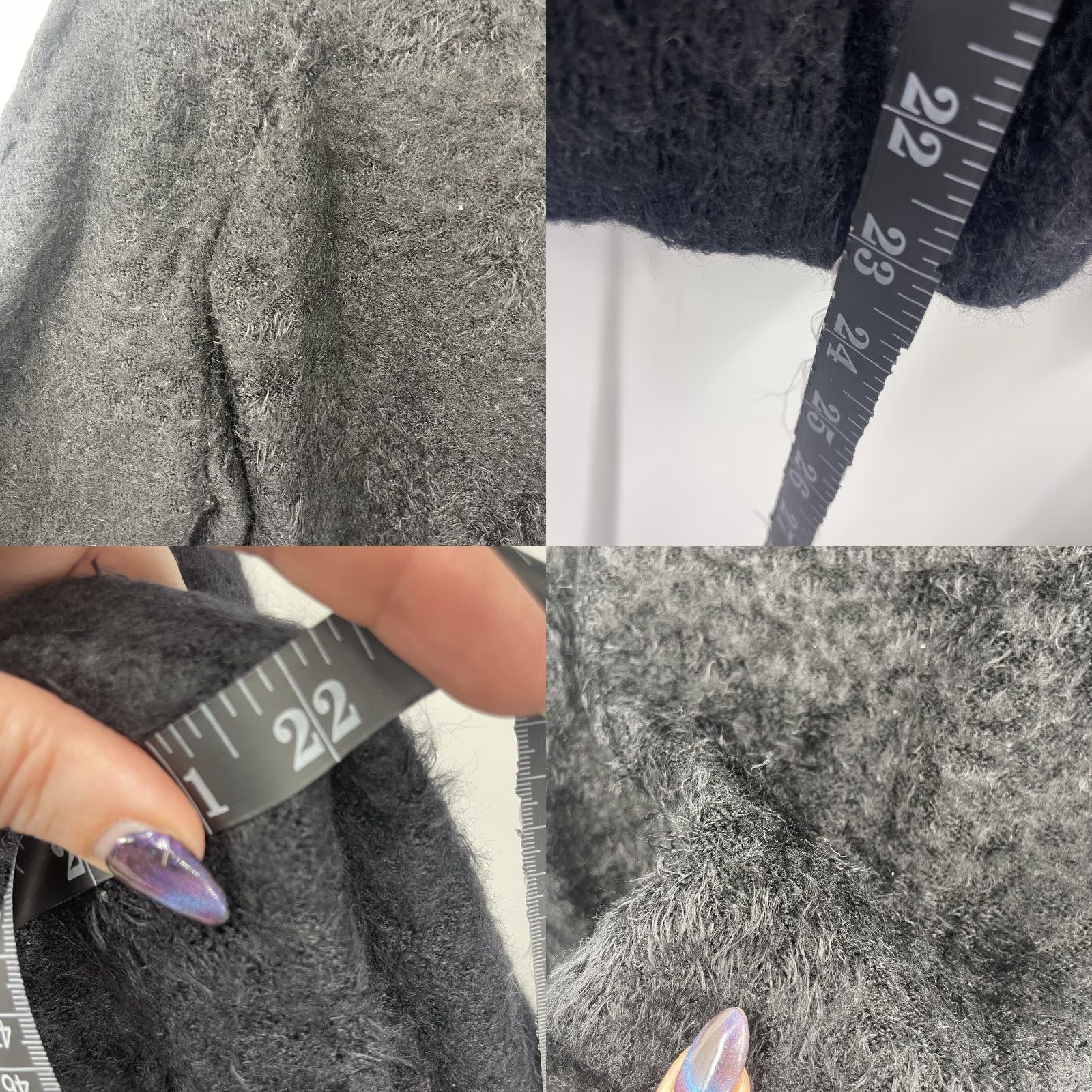 Show Me Your MuMu Show Me Your MuMu Sweater Womens L Black Soft Cozy Turtleneck Long Sleeve Classic Knit Size L / US 10 / IT 46 - 8 Thumbnail