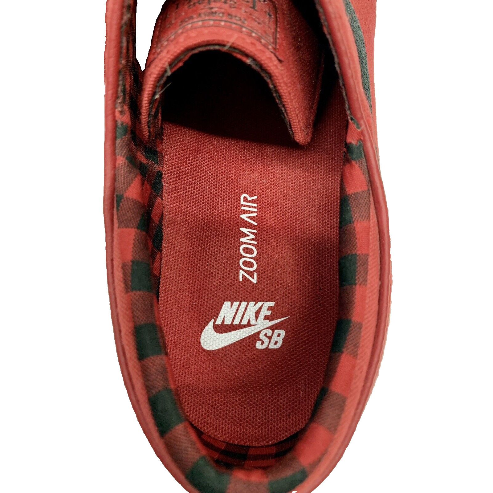 Nike Mens Nike Zoom Stefan Janoski Gym Red SZ 10 1/2 [33824-610] Size US 10.5 / EU 43-44 - 8 Thumbnail