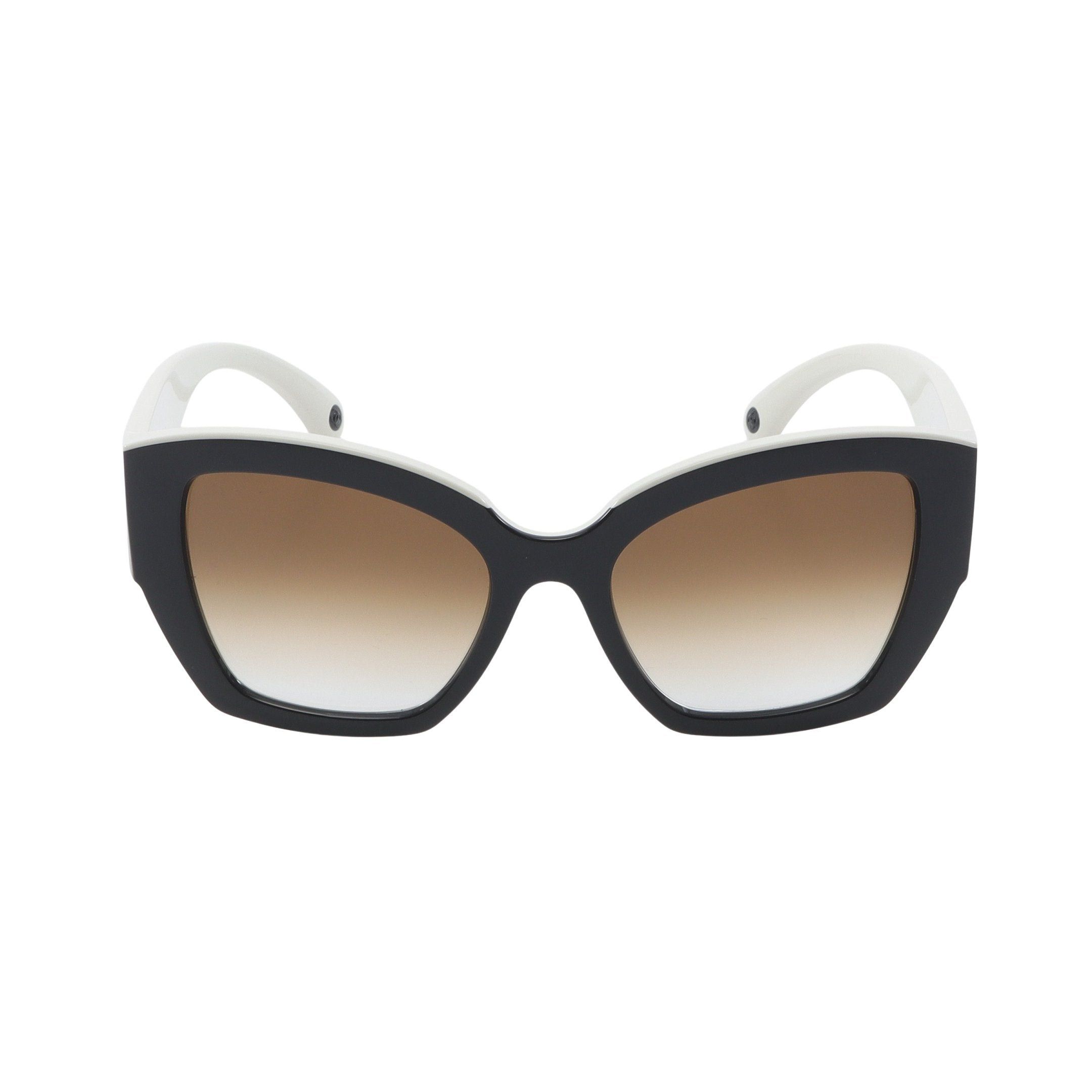 Chanel Chanel Butterfly Shape Eyewear Coco Mark Sunglasses Black White Gradient Lens Size ONE SIZE - 1 Thumbnail