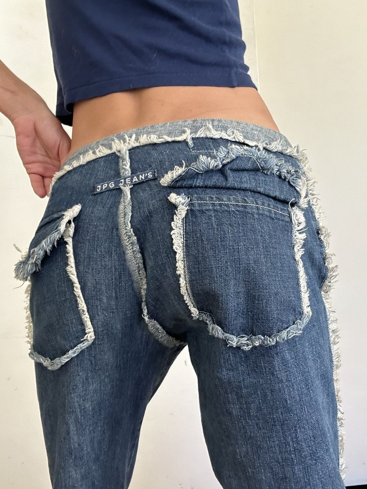Jean Paul Gaultier JPG vintage rare jeans Size 24" / US 00 / IT 34 - 1 Thumbnail