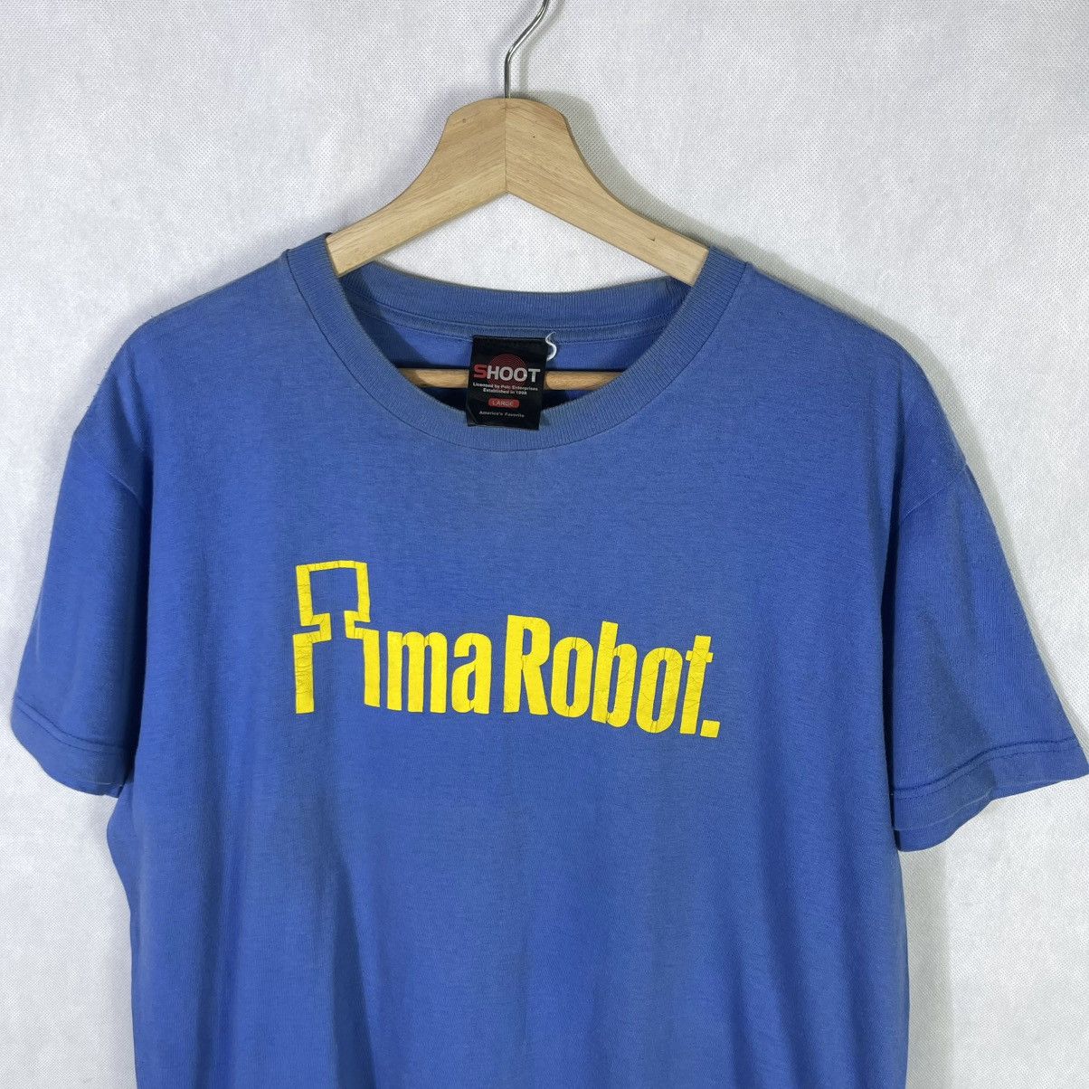 Band Tees × Vintage Vintage 2000s Ima Robot Los Angeles Tshirt Size US L / EU 52-54 / 3 - 3 Thumbnail