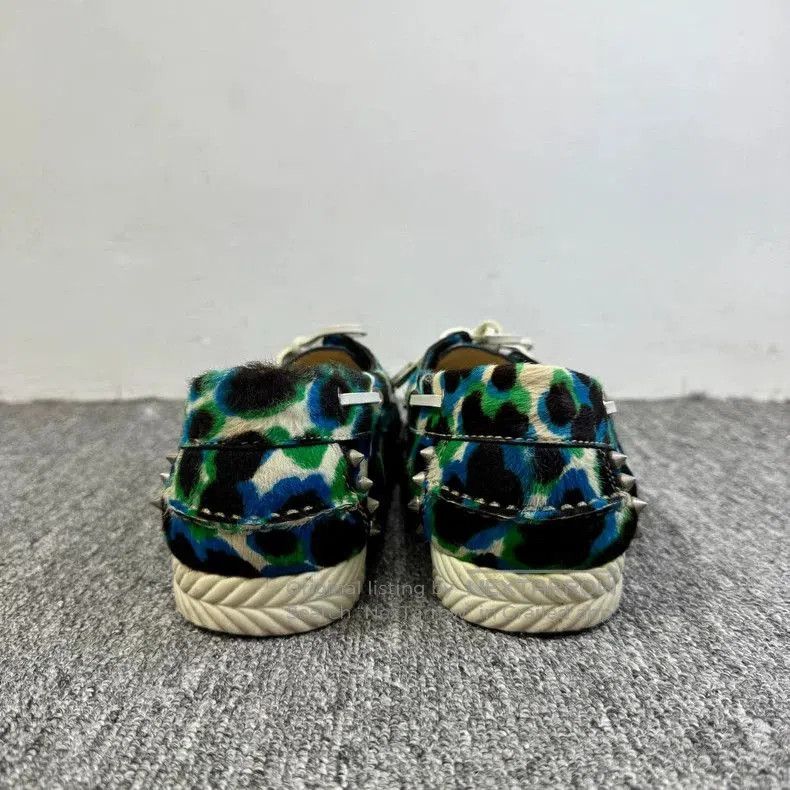 Other Christian Louboutin Pony Hair Studded Shoes. Size US 10.5 / EU 43-44 - 3 Thumbnail