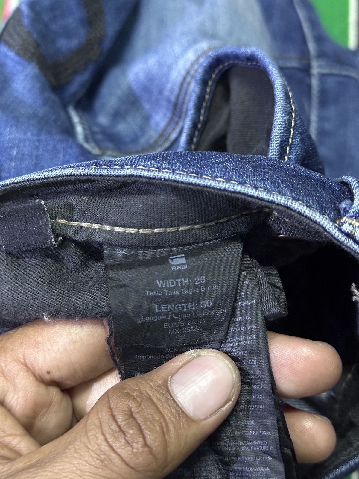 G-Star 💥 Gstar Raw 💥Original Denim 💥 Size US 30 / EU 46 - 12 Thumbnail
